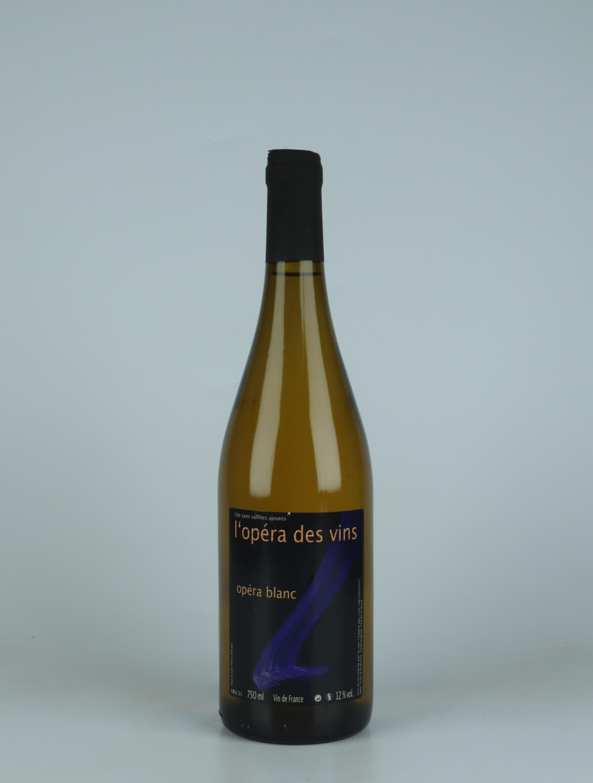 A bottle 2021 Opera Blanc White wine from Jean-Pierre Robinot, Loire in France