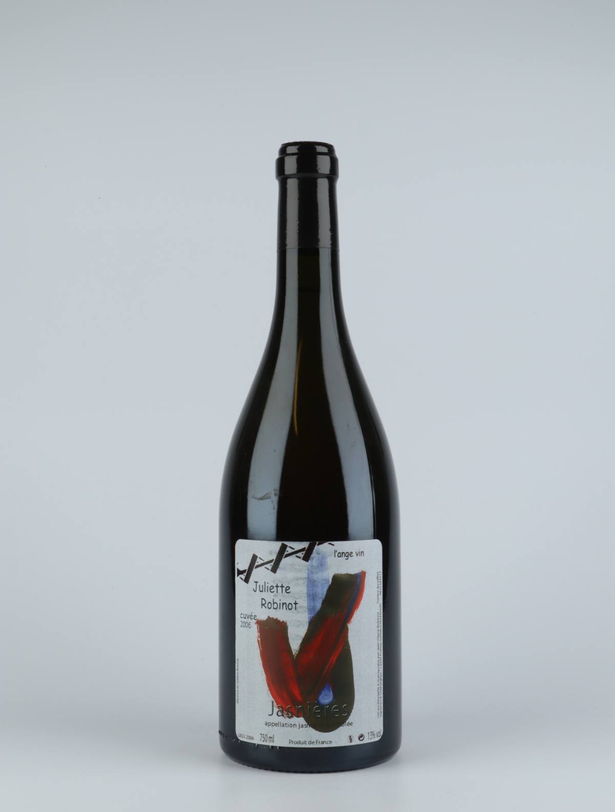 A bottle 2006 Juliette White wine from Jean-Pierre Robinot, Loire in France