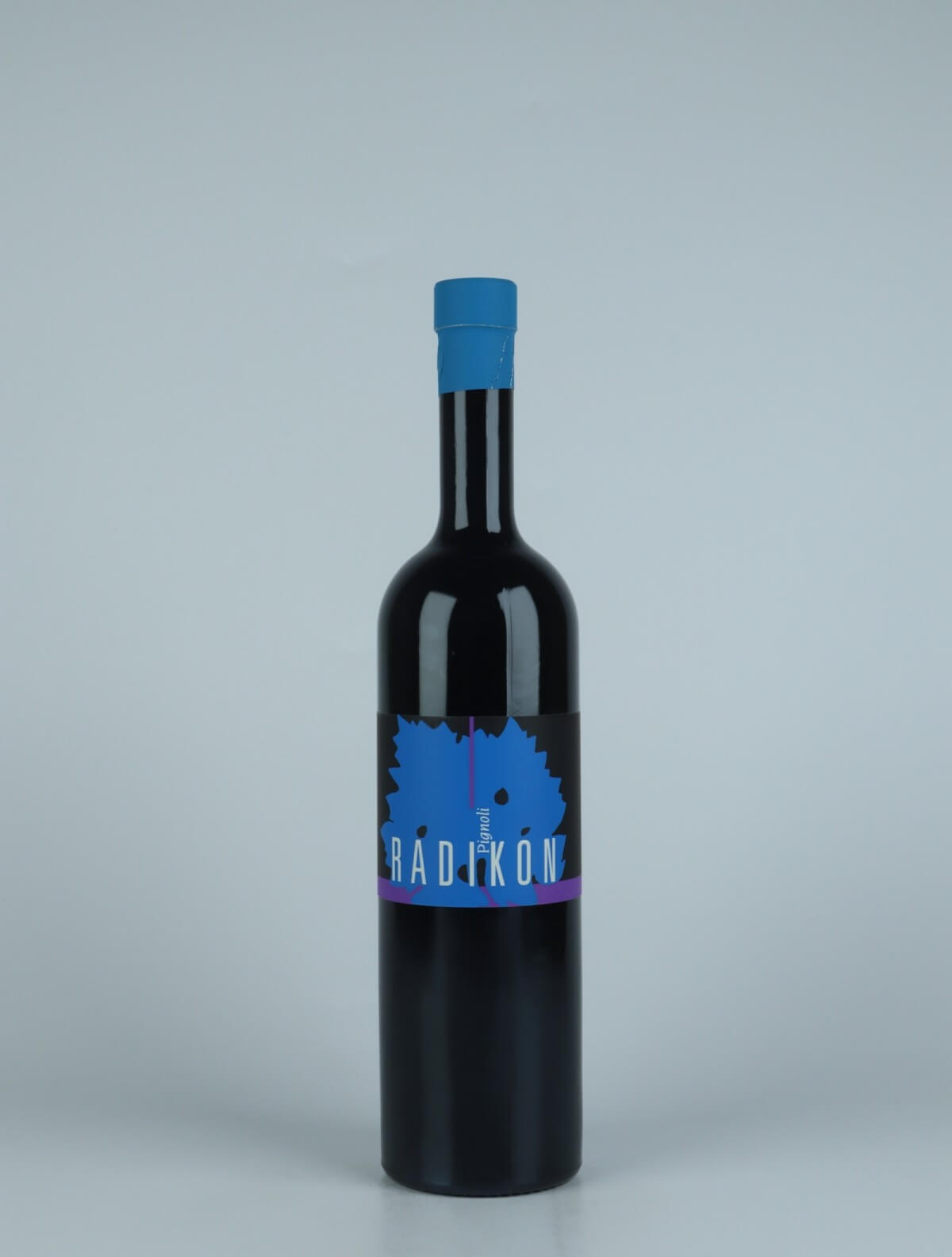 A bottle 2010 Rosso delle Venezie - Pignoli Red wine from Radikon, Friuli in Italy