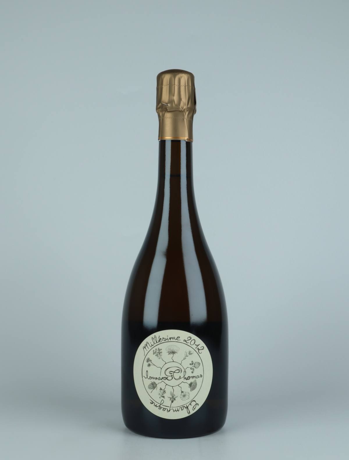 En flaske 2012 Chamery 1. Cru - Dégorgement Tardif Mousserende fra Thomas Perseval, Champagne i Frankrig