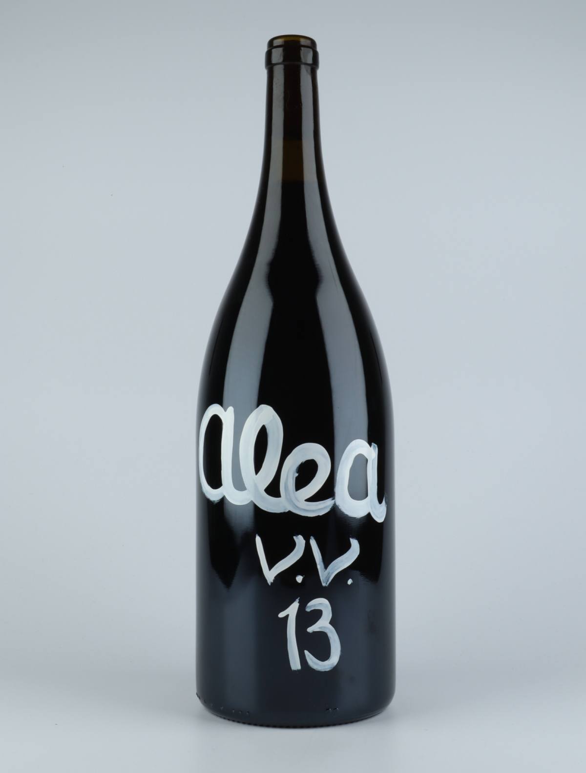 A bottle 2013 Alea VV Red wine from Le Coste, Lazio in Italy