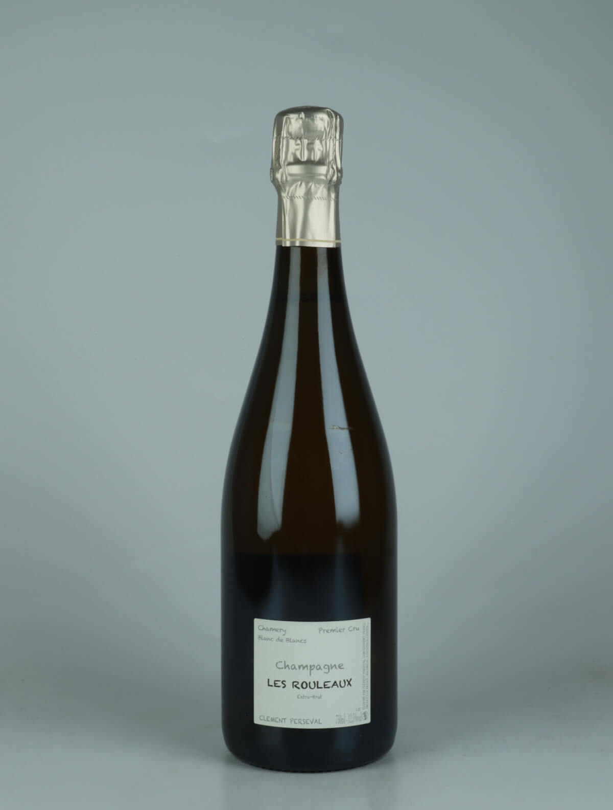 En flaske 2016 Chamery 1. Cru - Les Rouleaux - Extra Brut Mousserende fra Clément Perseval, Champagne i Frankrig