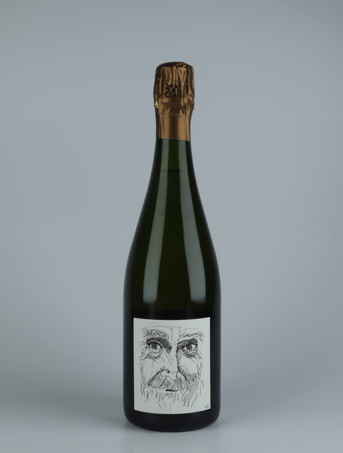 A bottle 2016 Héraclite Sous Bois - Brut Nature Sparkling from Stroebel, Champagne in France