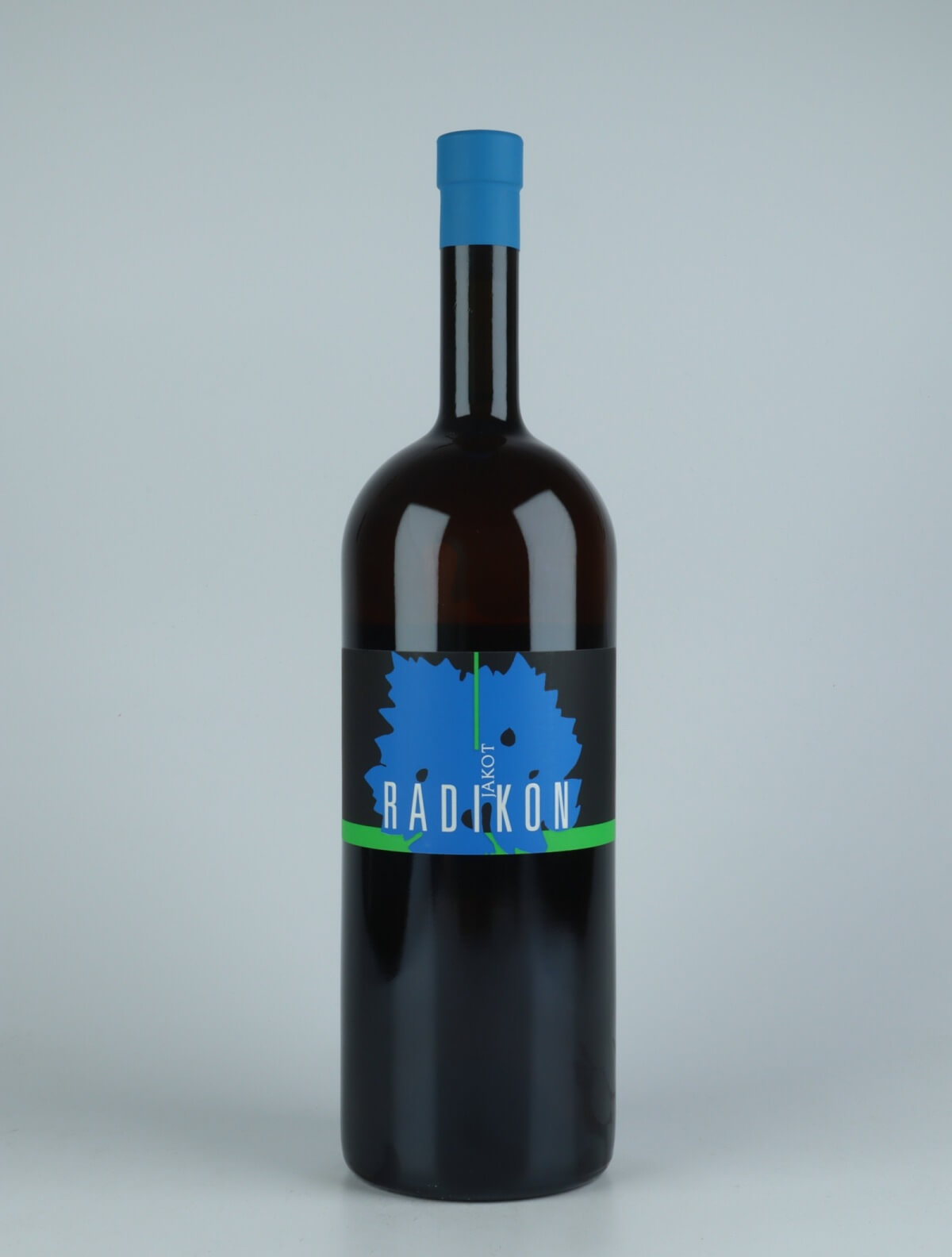 En flaske 2016 Jakot Orange vin fra Radikon, Friuli i Italien