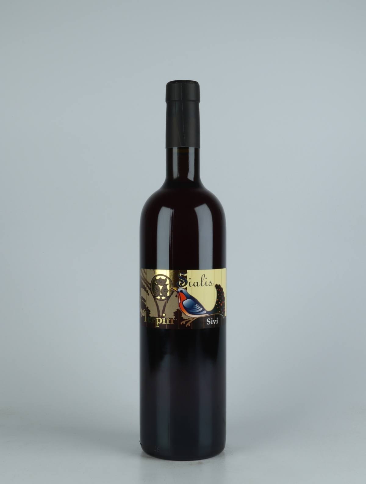 A bottle 2016 Sialis Bianco Sivi Orange wine from Franco Terpin, Friuli in Italy