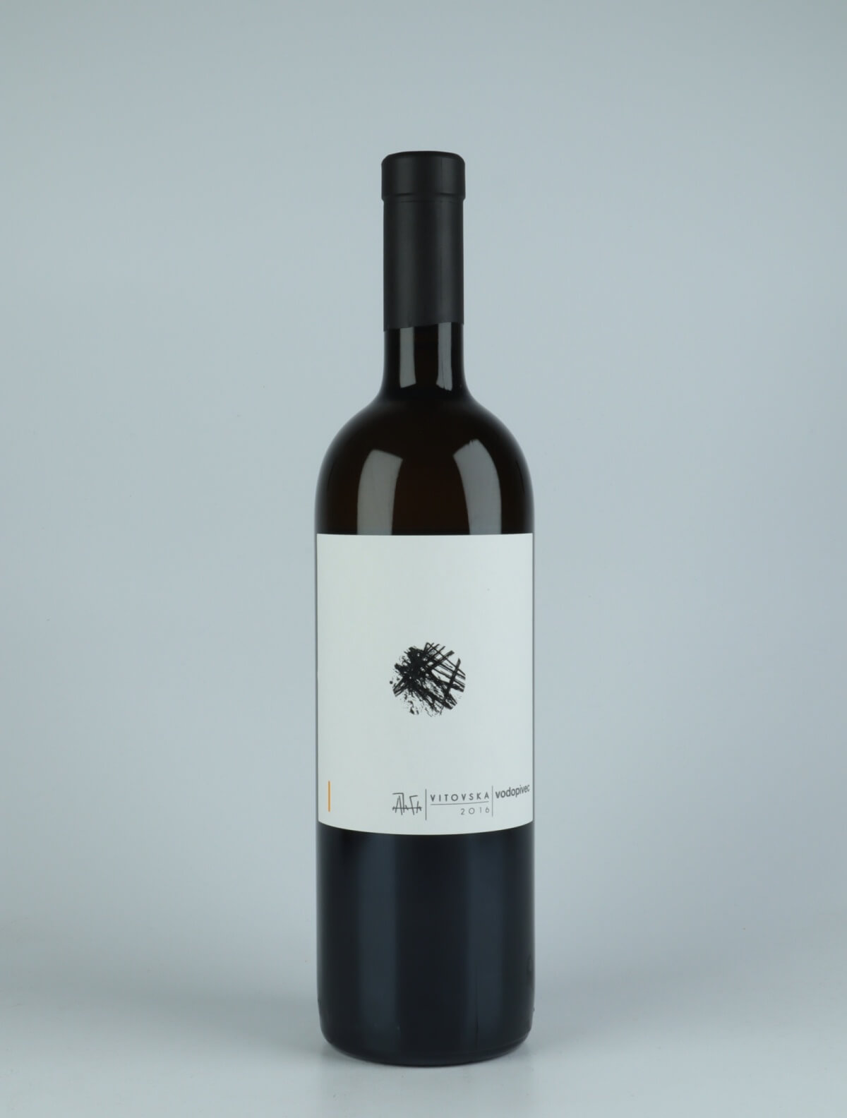 A bottle 2016 Vitovska Orange wine from Paolo Vodopivec, Friuli in Italy
