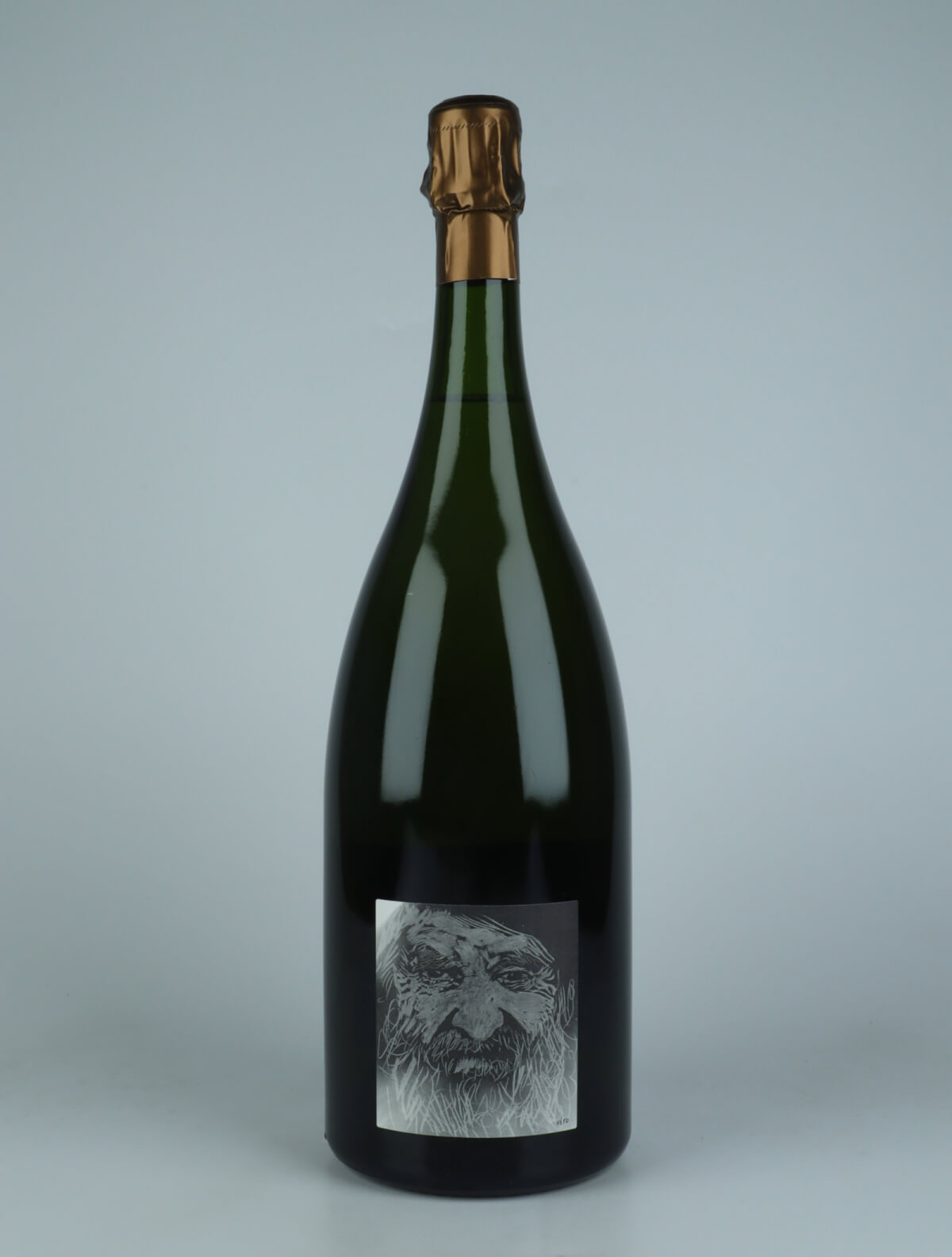 En flaske 2017 Heraclite - Pinot Noir - Brut Nature - Magnum Mousserende fra Stroebel, Champagne i Frankrig