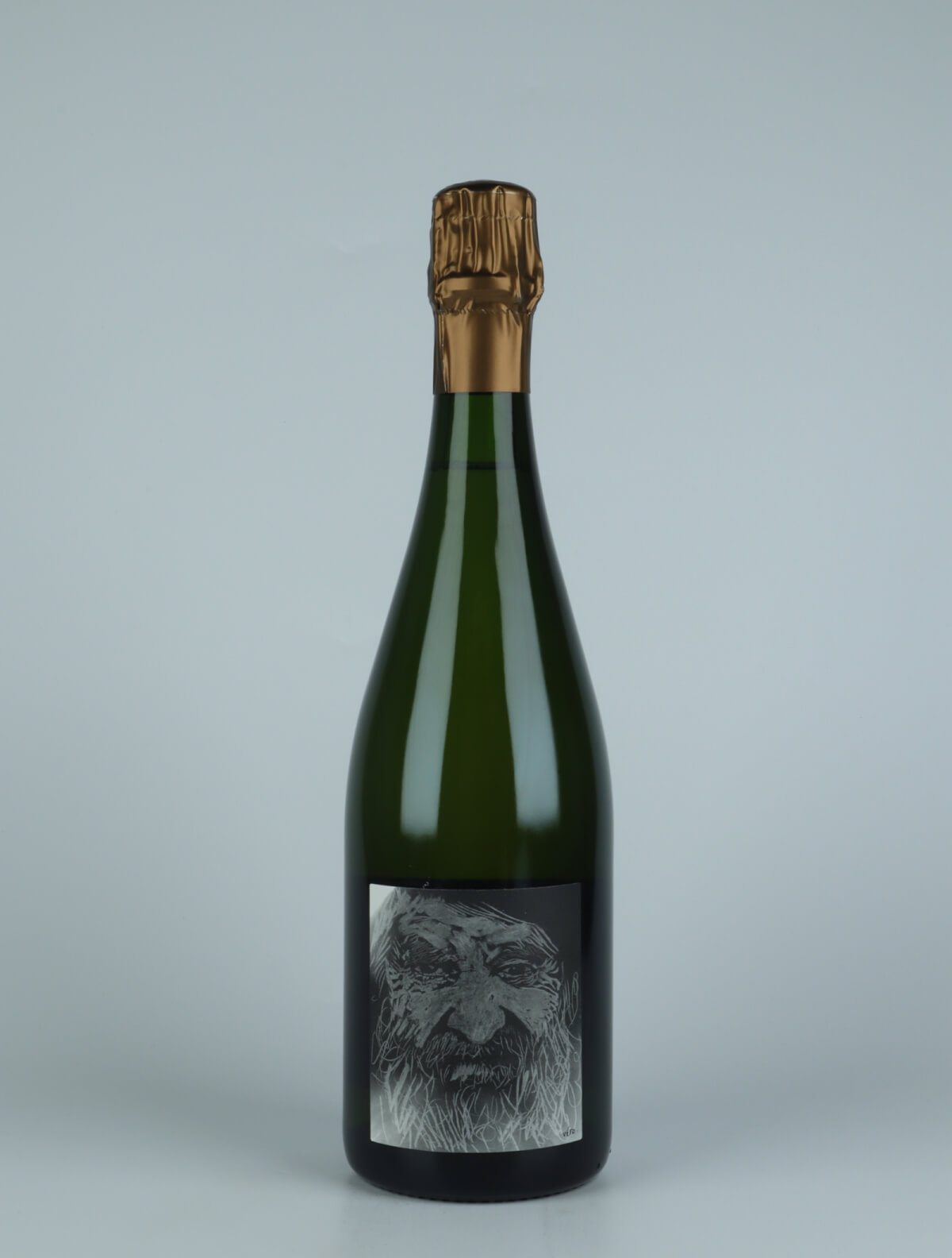 A bottle 2017 Heraclite - Pinot Noir - Brut Nature Sparkling from Stroebel, Champagne in France
