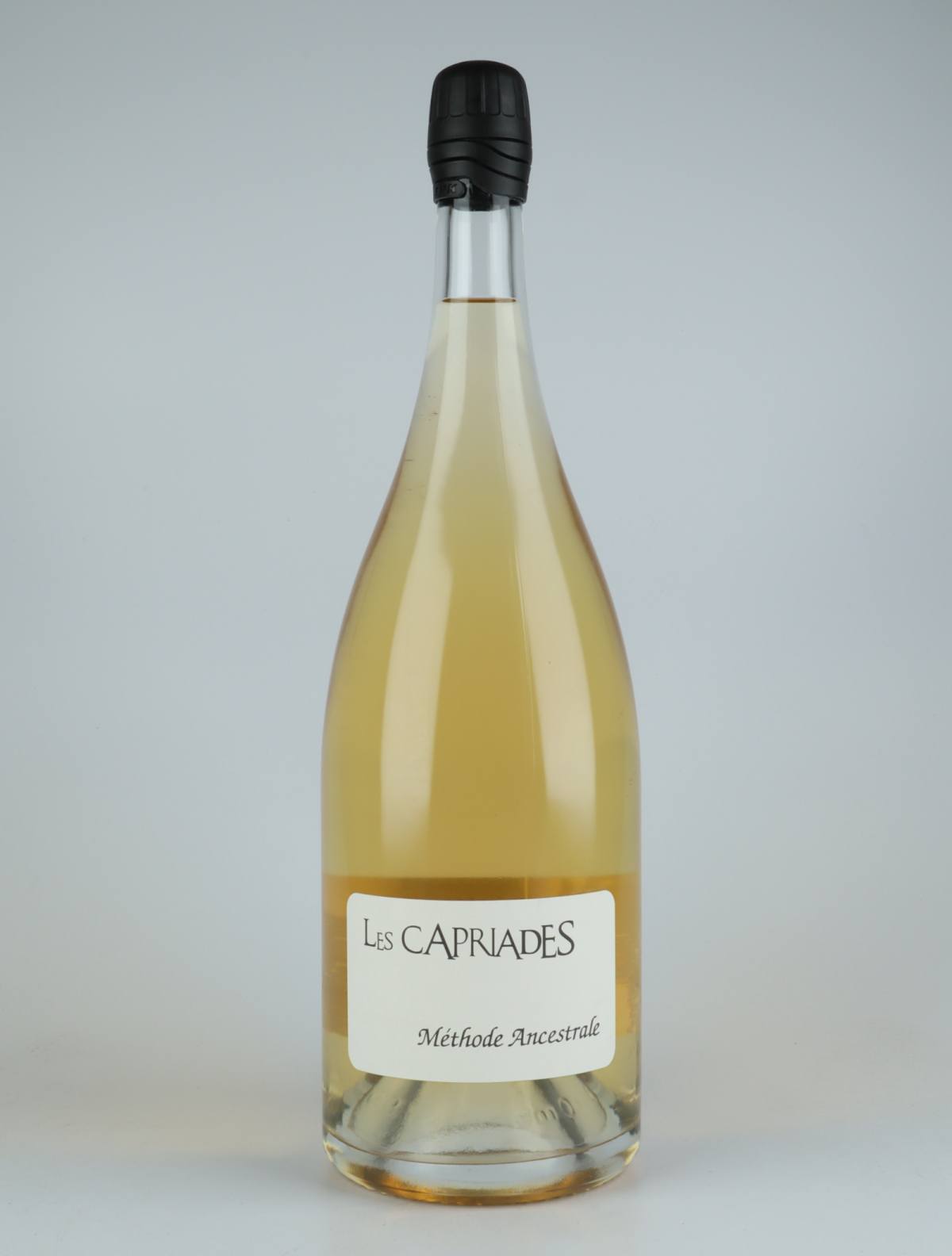A bottle 2017 Pet'Sec Sparkling from Les Capriades, Loire in France