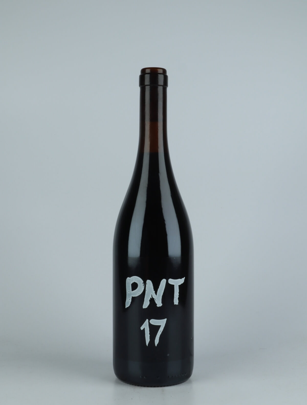 A bottle 2017 PNT Red wine from Le Coste, Lazio in Italy