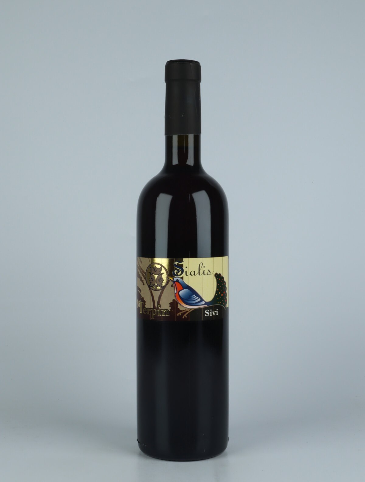 A bottle 2017 Sialis Bianco Sivi Orange wine from Franco Terpin, Friuli in Italy