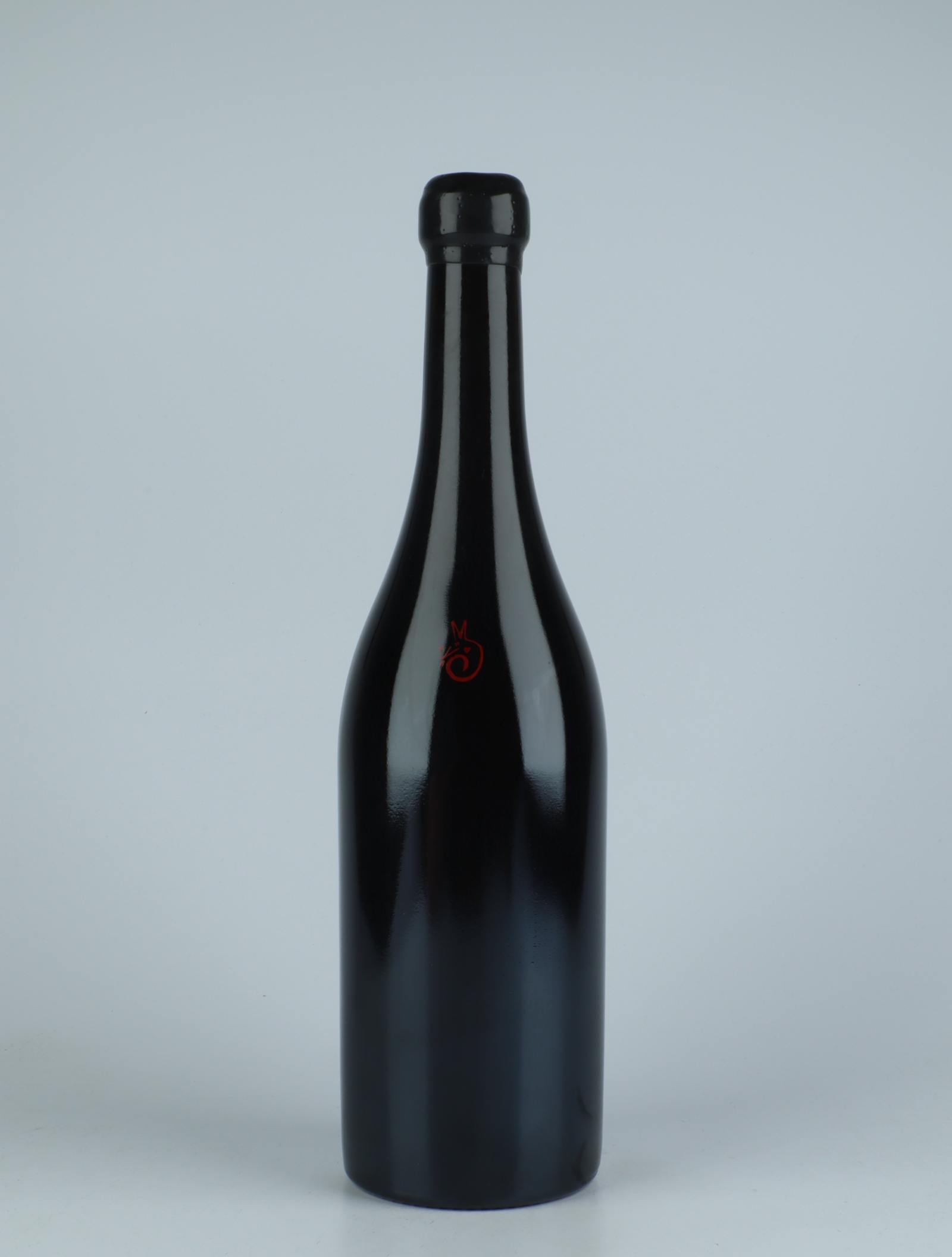 A bottle 2017 Vi Negre Red wine from Els Jelipins, Penedès in Spain