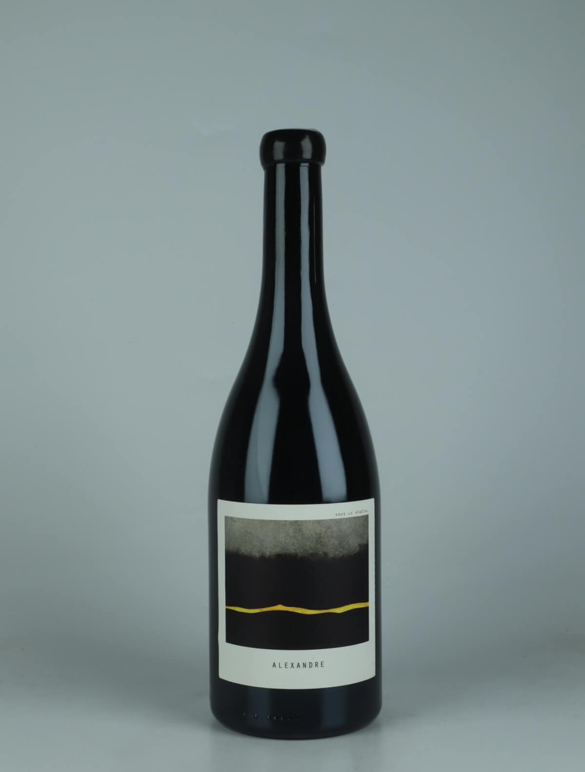 A bottle 2018 Alexandre White wine from Sous le Végétal, Samos in Greece