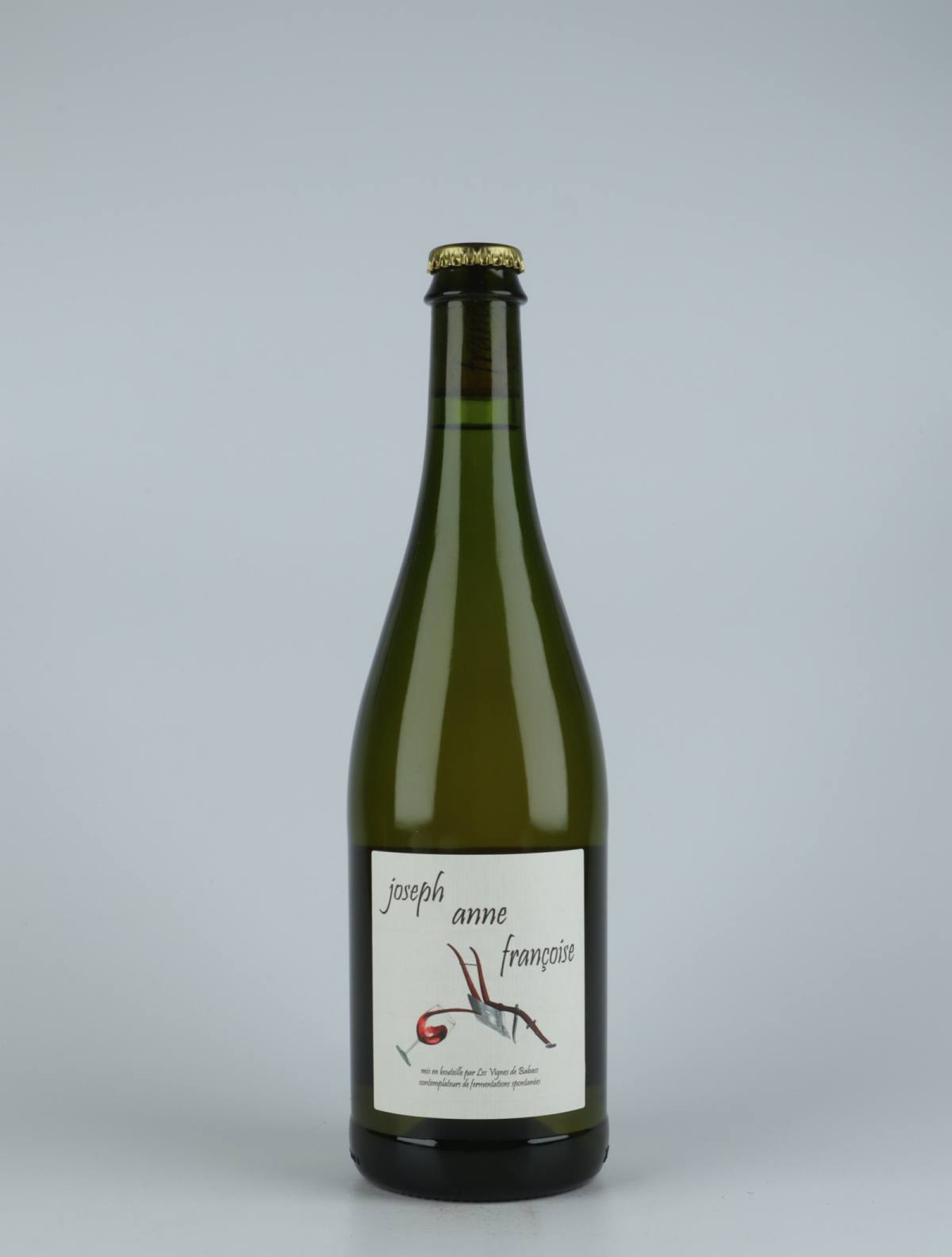 A bottle 2018 Joseph Anne Françoise White wine from Les Vignes de Babass, Loire in France