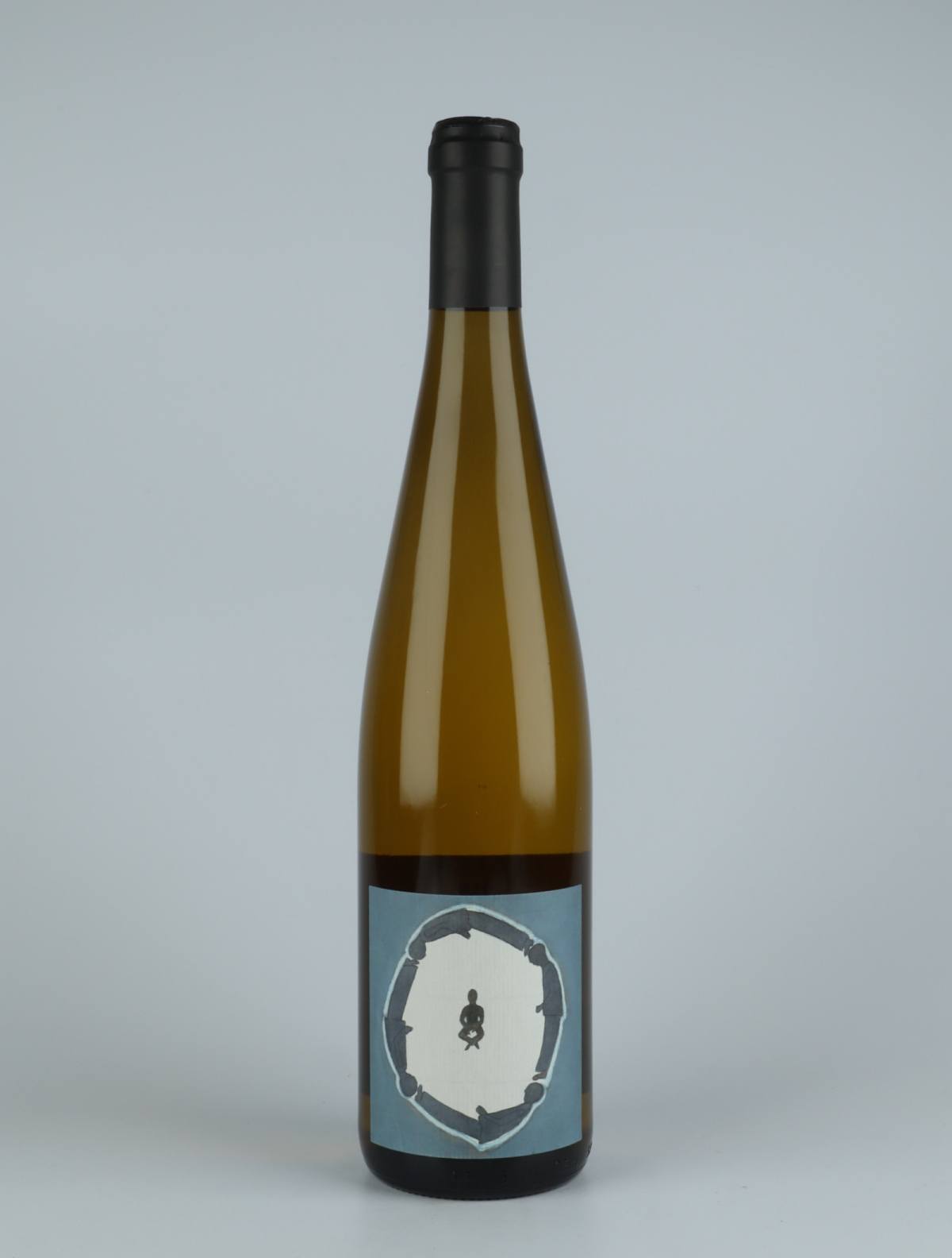 A bottle 2018 Quelqu'un Orange wine from Domaine Rietsch, Alsace in France