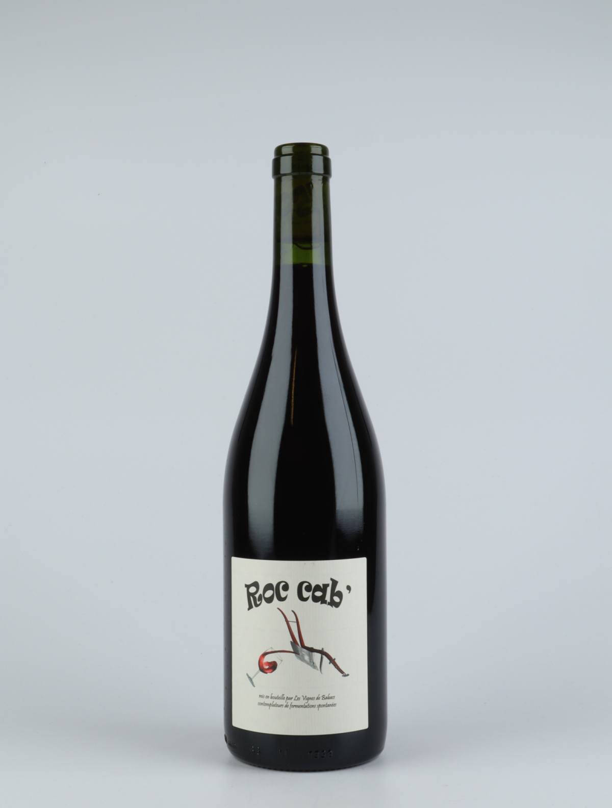 A bottle 2018 Roc Cab Red wine from Les Vignes de Babass, Loire in France