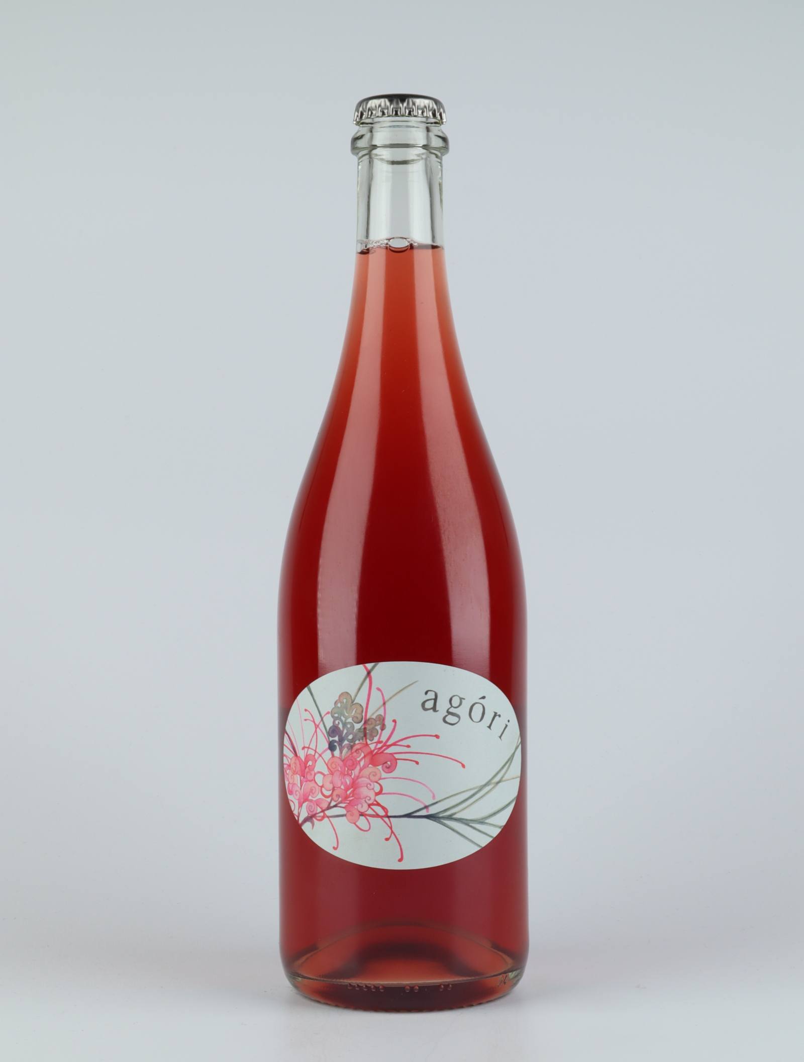 A bottle 2019 Agori Rosé Rosé from Travis Tausend, Adelaide Hills in Australia