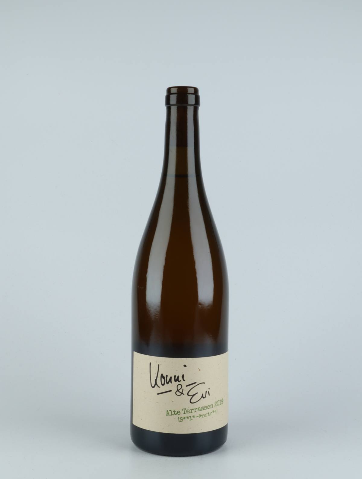 A bottle 2019 Alte Terrassen White wine from Konni & Evi, Saale-Unstrut in Germany