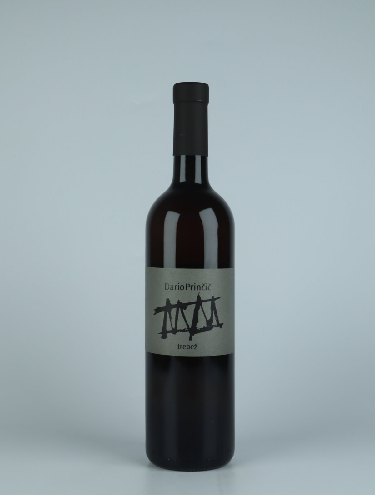 A bottle 2019 Bianco Trebez Orange wine from Dario Princic, Friuli in Italy