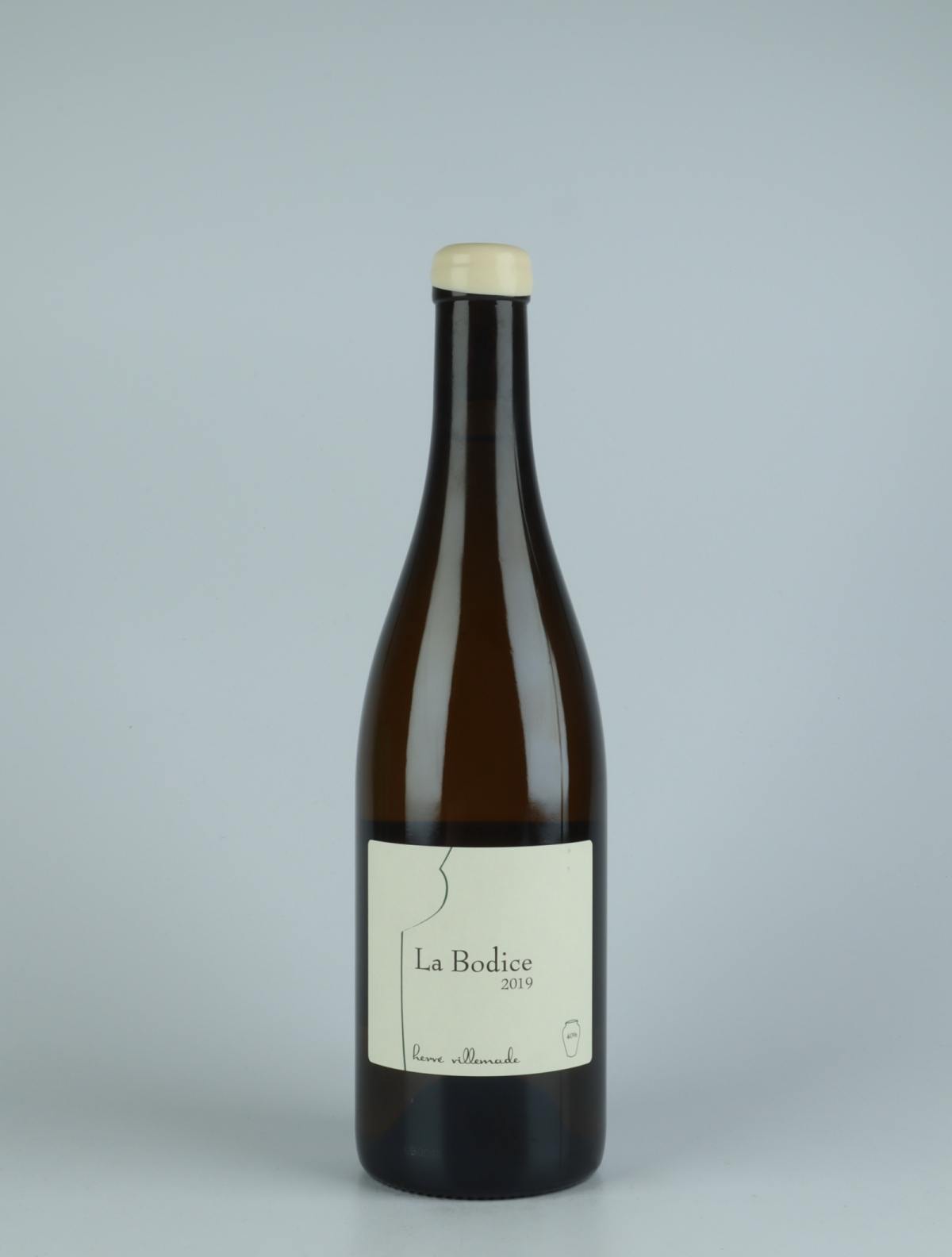 A bottle 2019 Cheverny Blanc - La Bodice White wine from Hervé Villemade, Loire in France