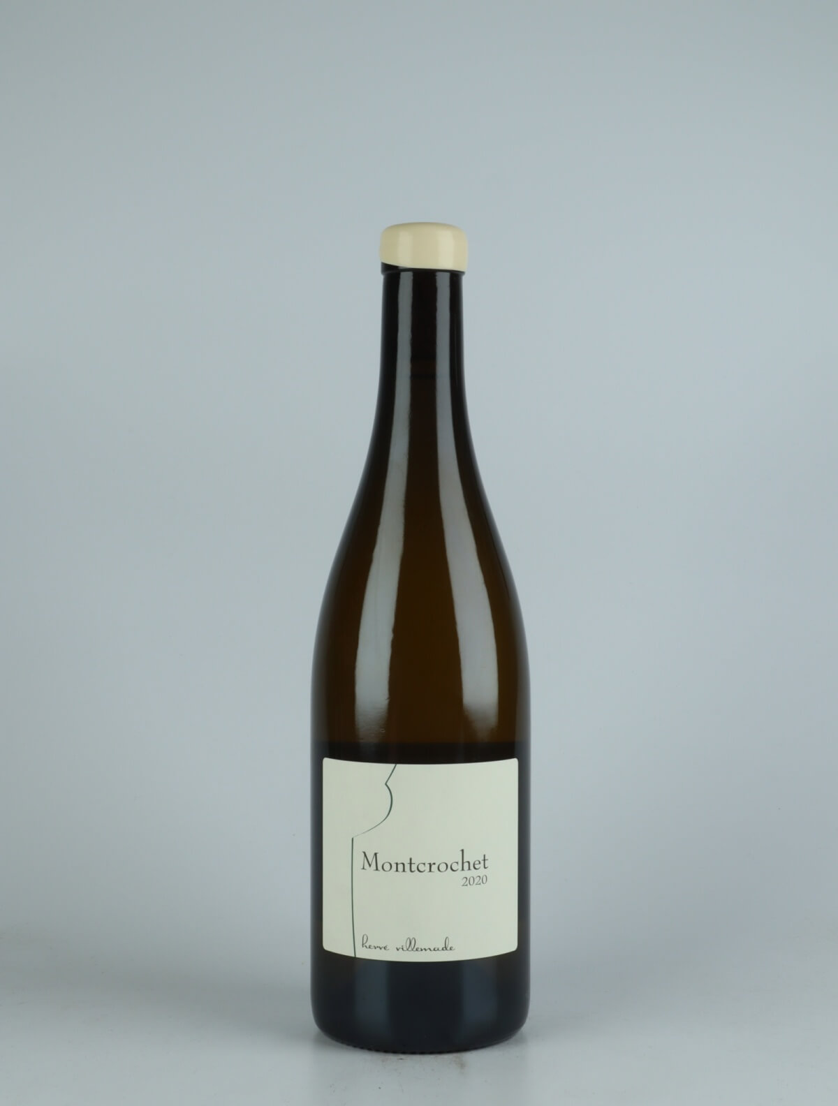 En flaske 2019 Cheverny Blanc - Montcrochet Hvidvin fra Hervé Villemade, Loire i Frankrig