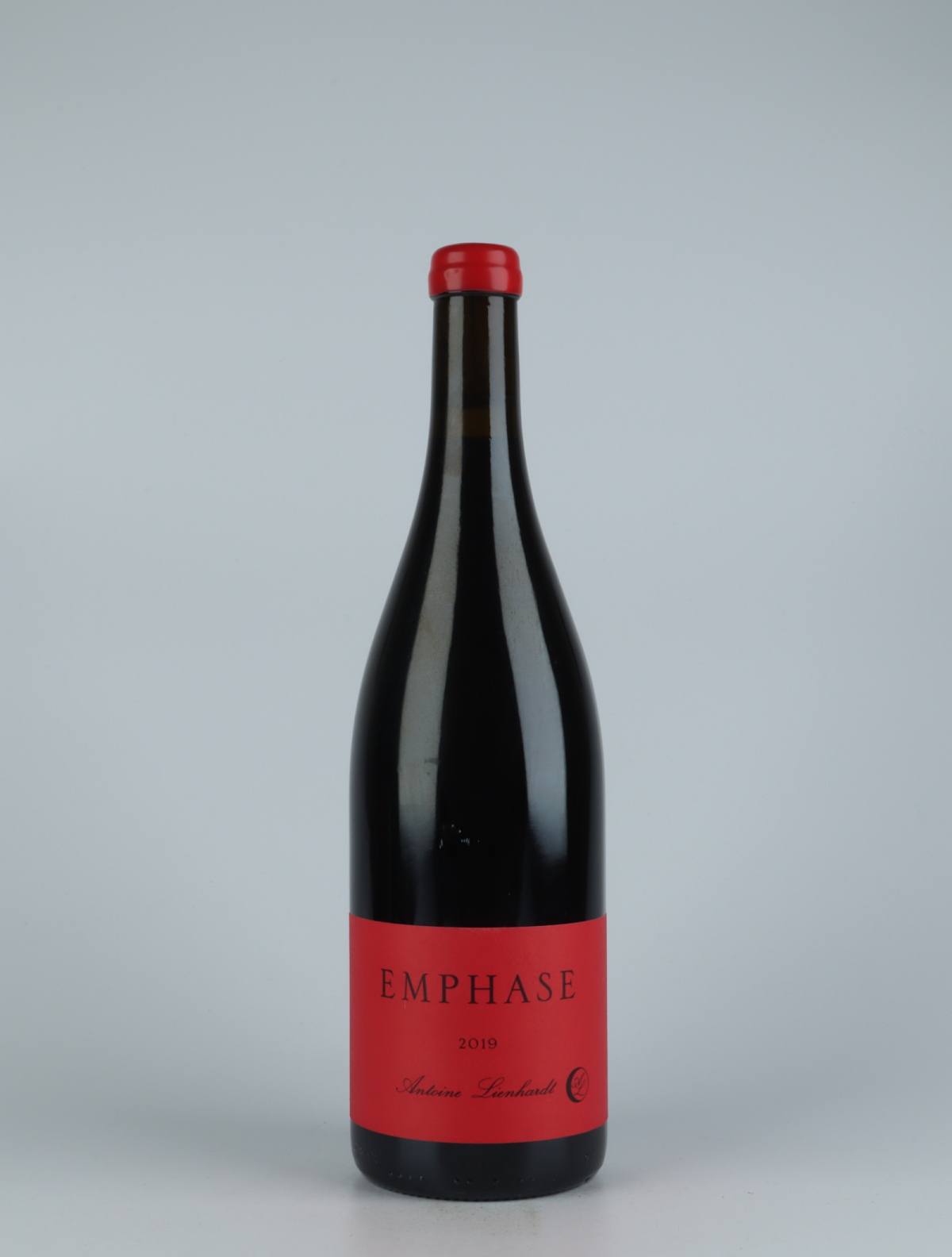 A bottle 2019 Côte de Nuits Villages - Emphase Red wine from Antoine Lienhardt, Burgundy in France