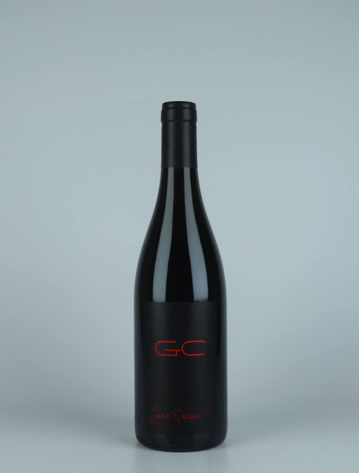 En flaske 2019 GC Rødvin fra Yann Durieux, Bourgogne i Frankrig