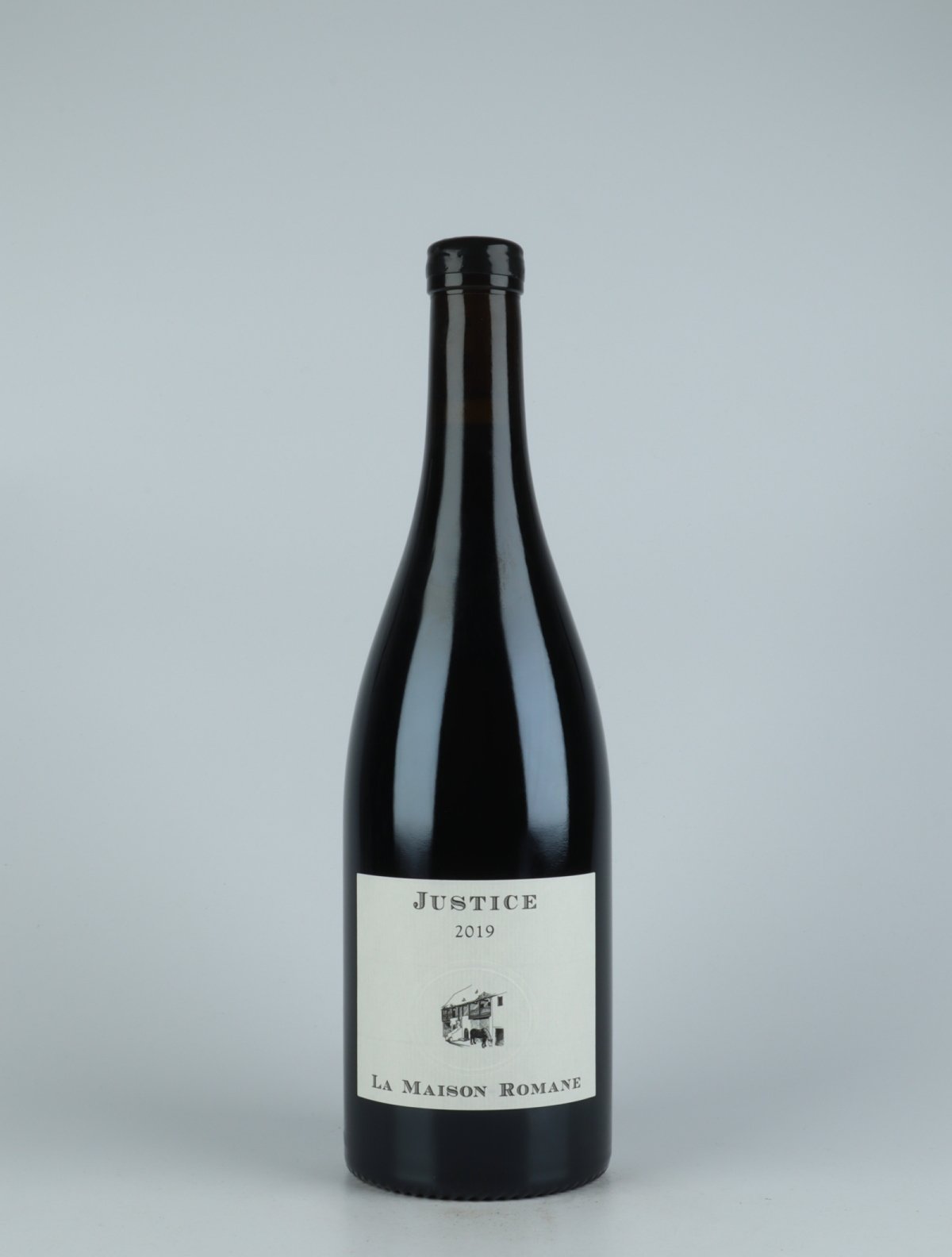 A bottle 2019 Gevrey Chambertin - La Justice Red wine from La Maison Romane, Burgundy in France