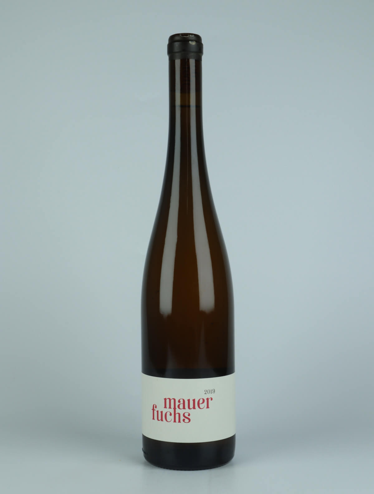 A bottle 2019 Mauerfuchs White wine from Jakob Tennstedt, Mosel in Germany