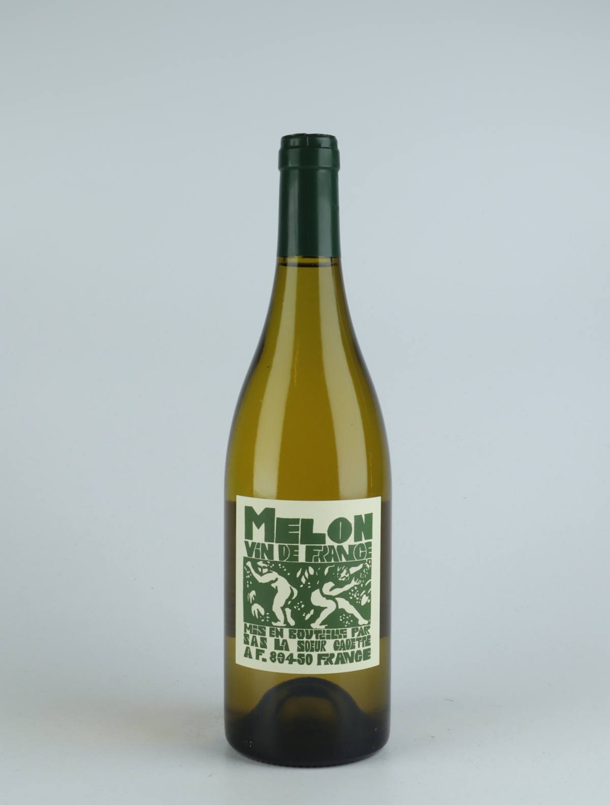 A bottle 2019 Melon White wine from La Sœur Cadette, Burgundy in France