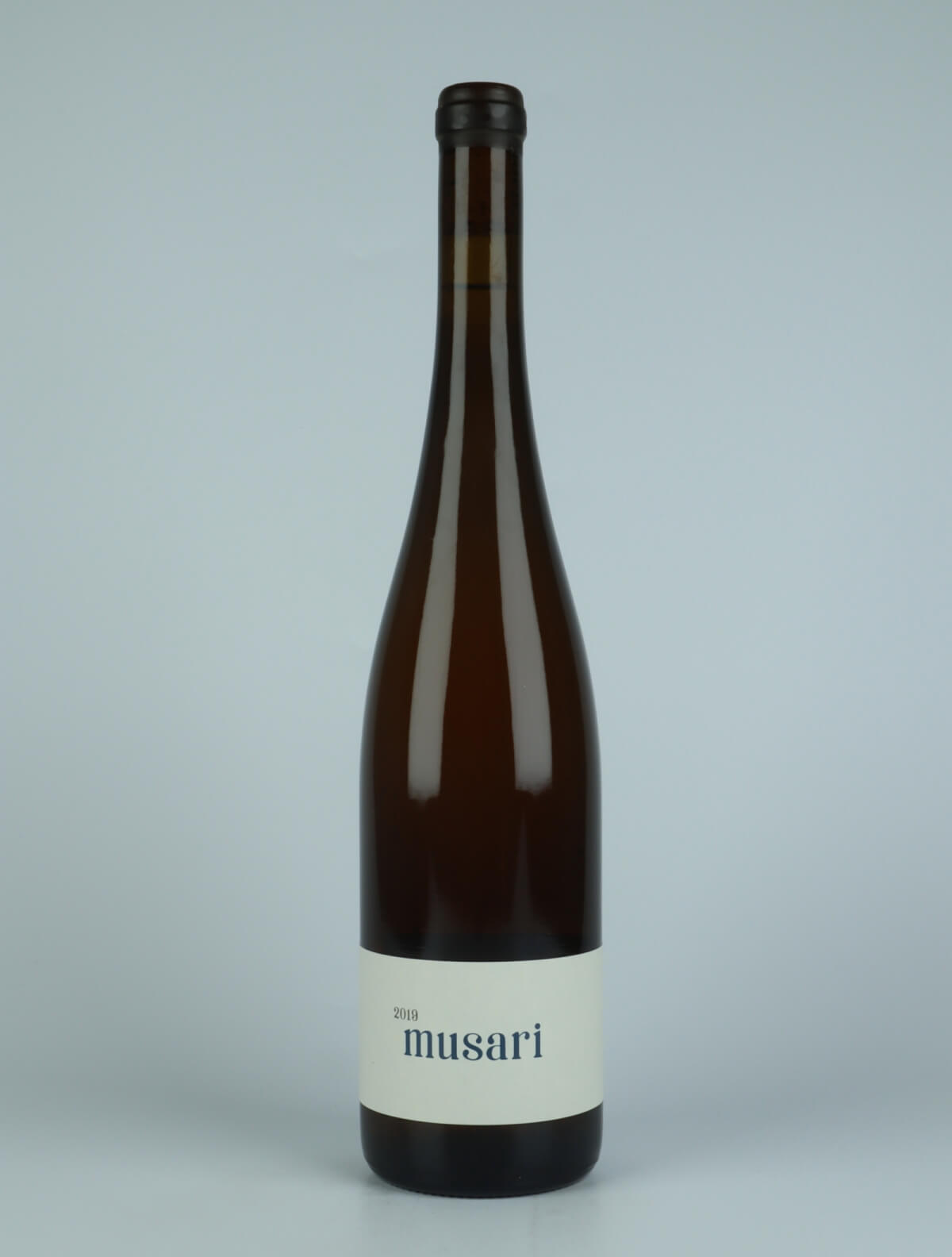 A bottle 2019 Musari White wine from Jakob Tennstedt, Mosel in Germany