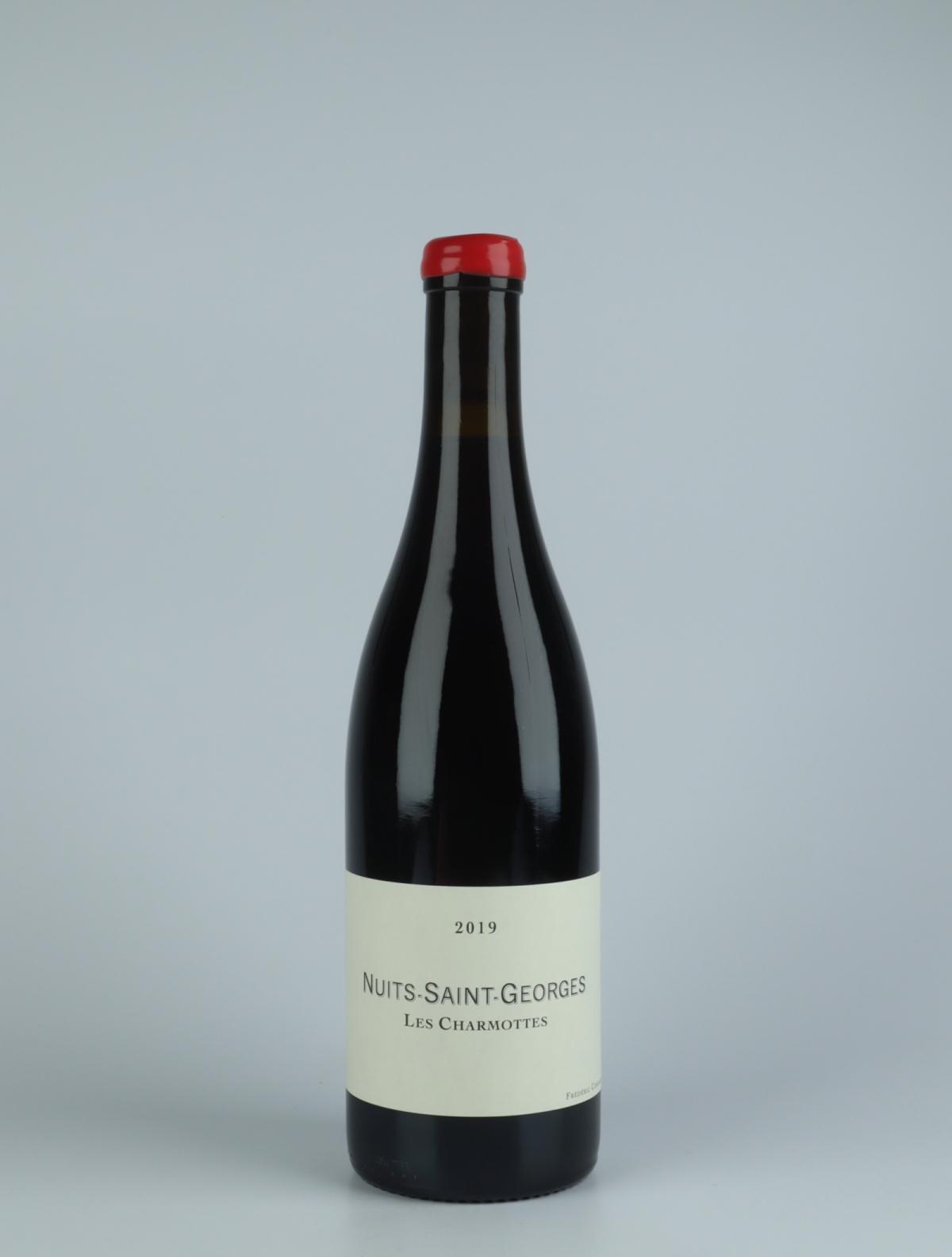 A bottle 2019 Nuits Saint Georges - Les Charmottes - Qvevris Red wine from Frédéric Cossard, Burgundy in France