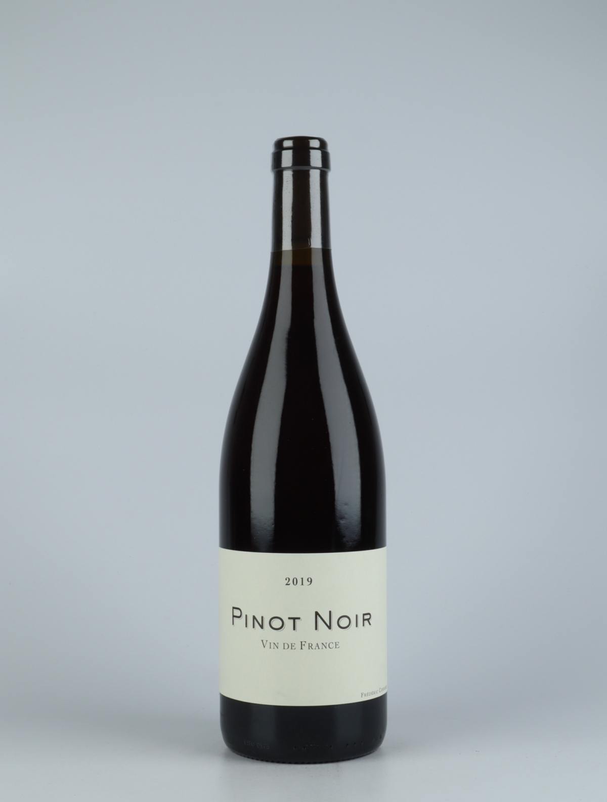 A bottle 2019 Pinot Noir Red wine from Frédéric Cossard, Burgundy in France