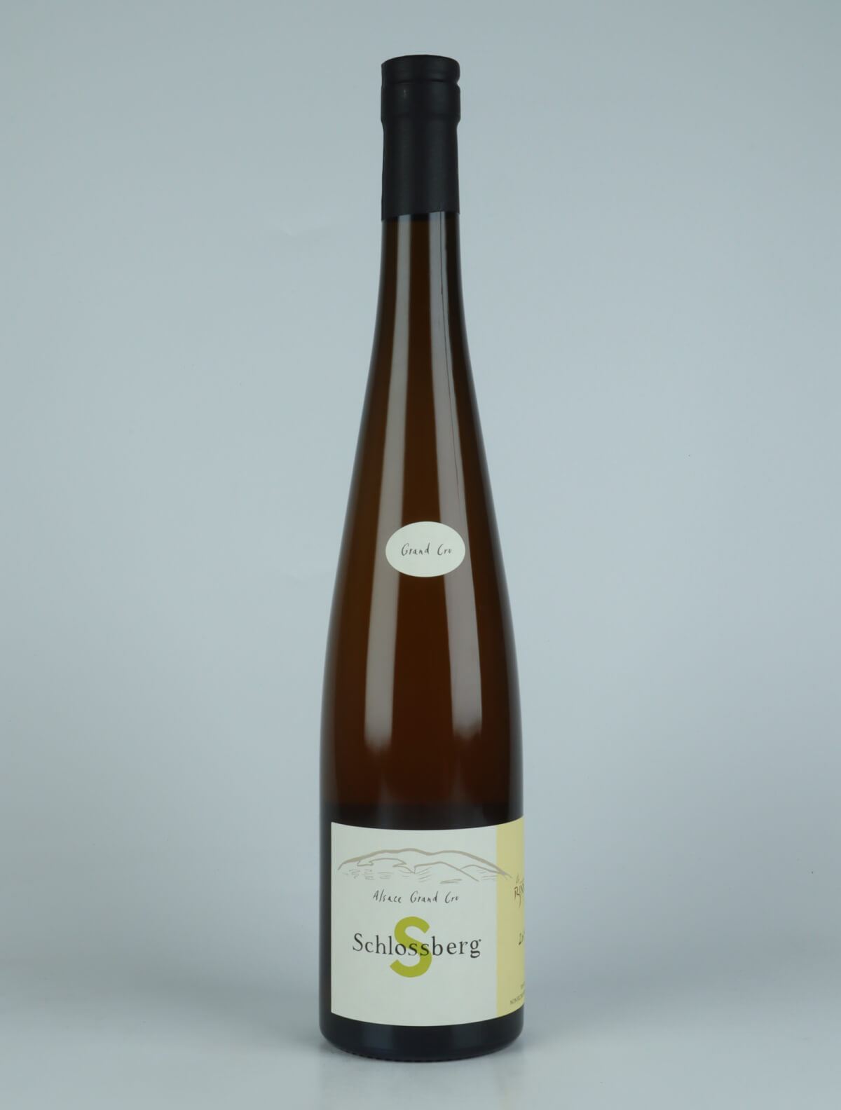 A bottle 2019 Riesling Grand Cru - Schlossberg White wine from Domaine Christian Binner, Alsace in France