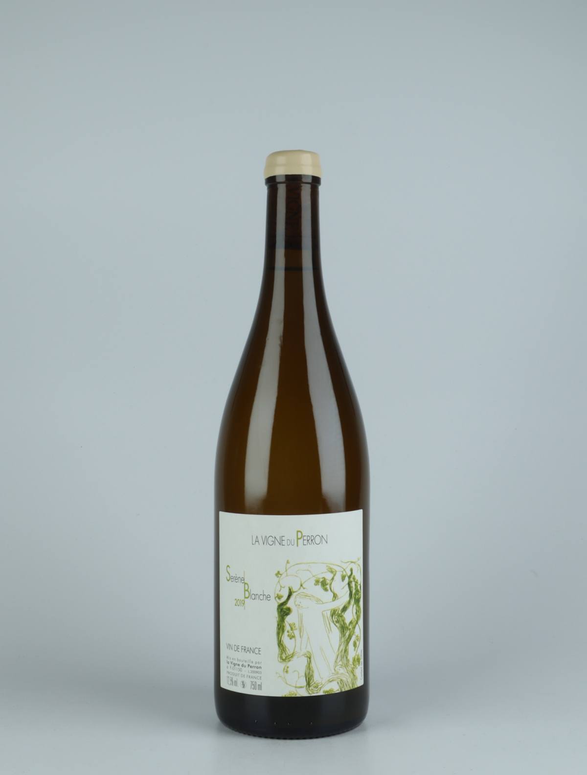 A bottle 2019 Sérène Blanche White wine from Domaine du Perron, Bugey in France