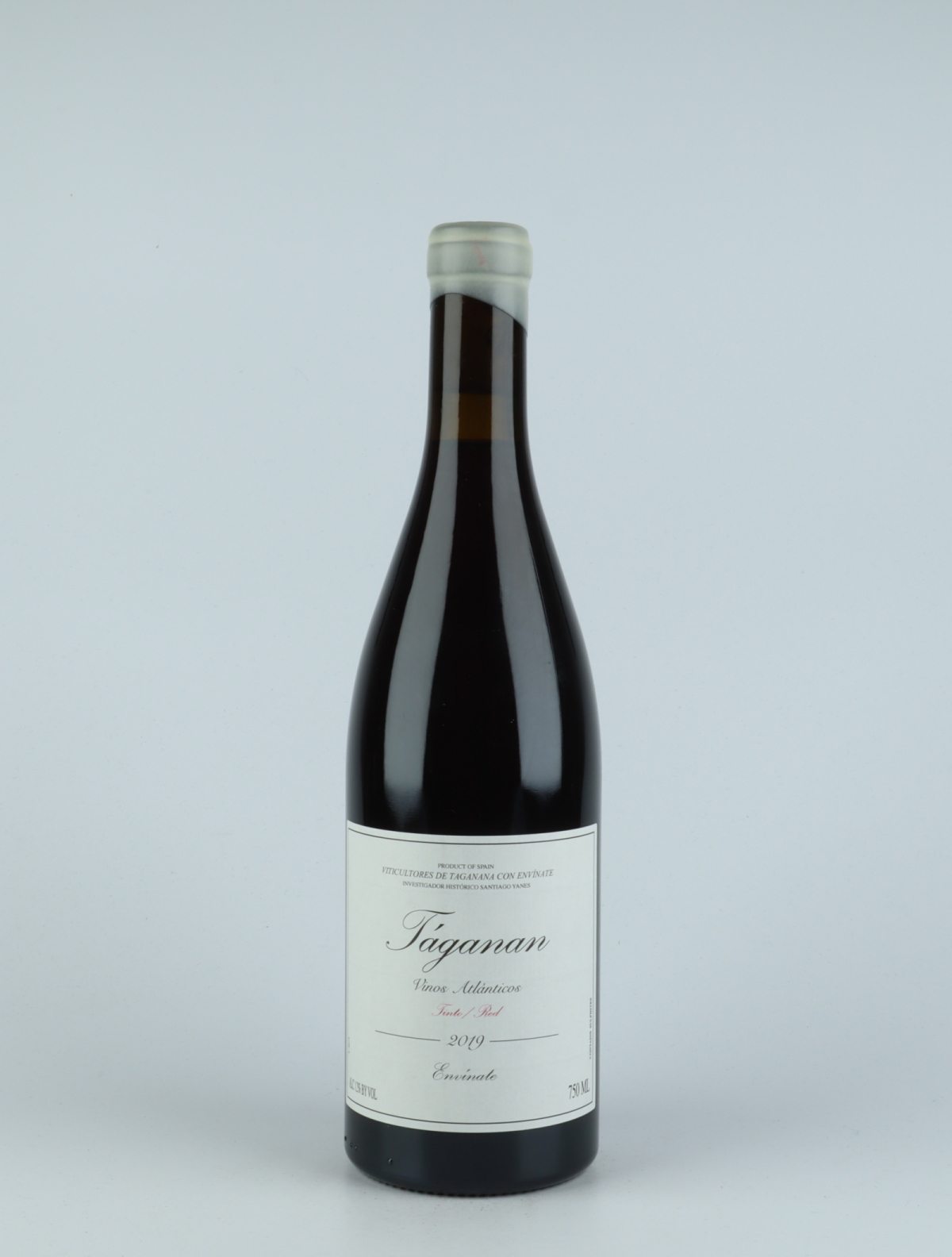 A bottle 2019 Taganan Tinto - Tenerife Red wine from Envínate,  in Spain