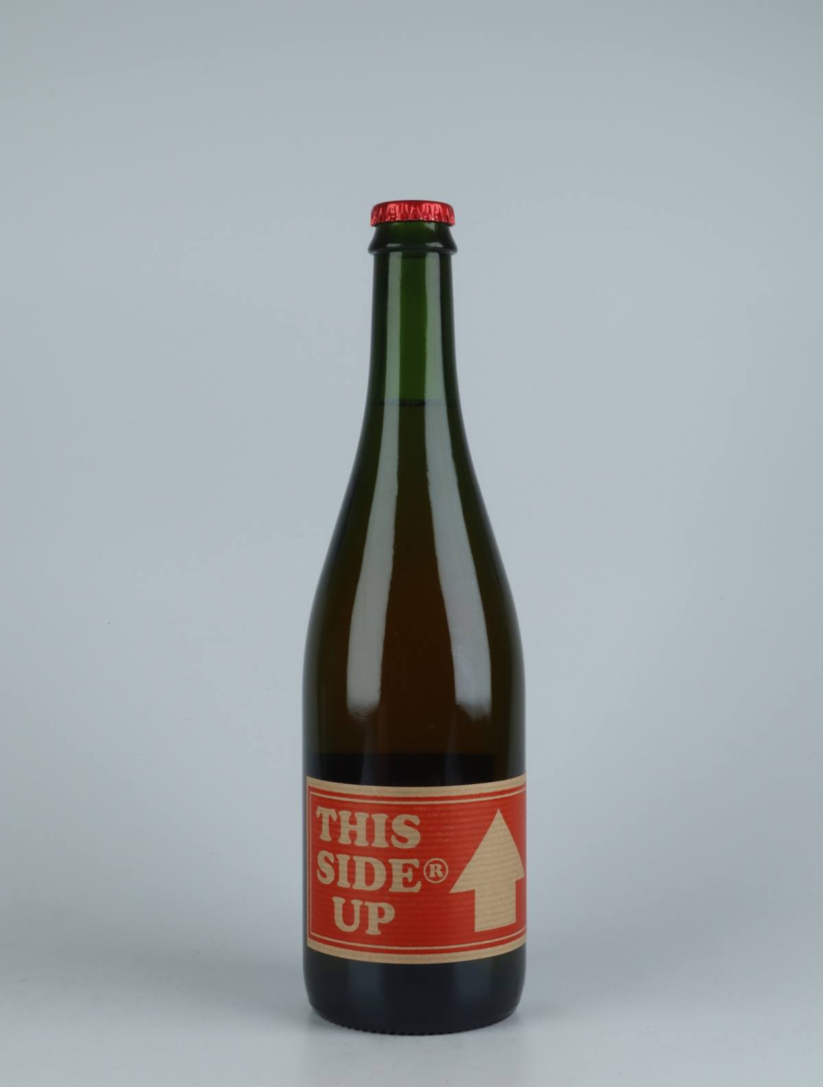 En flaske 2019 This Sider Up Cider fra Cyril Zangs, Normandiet i Frankrig