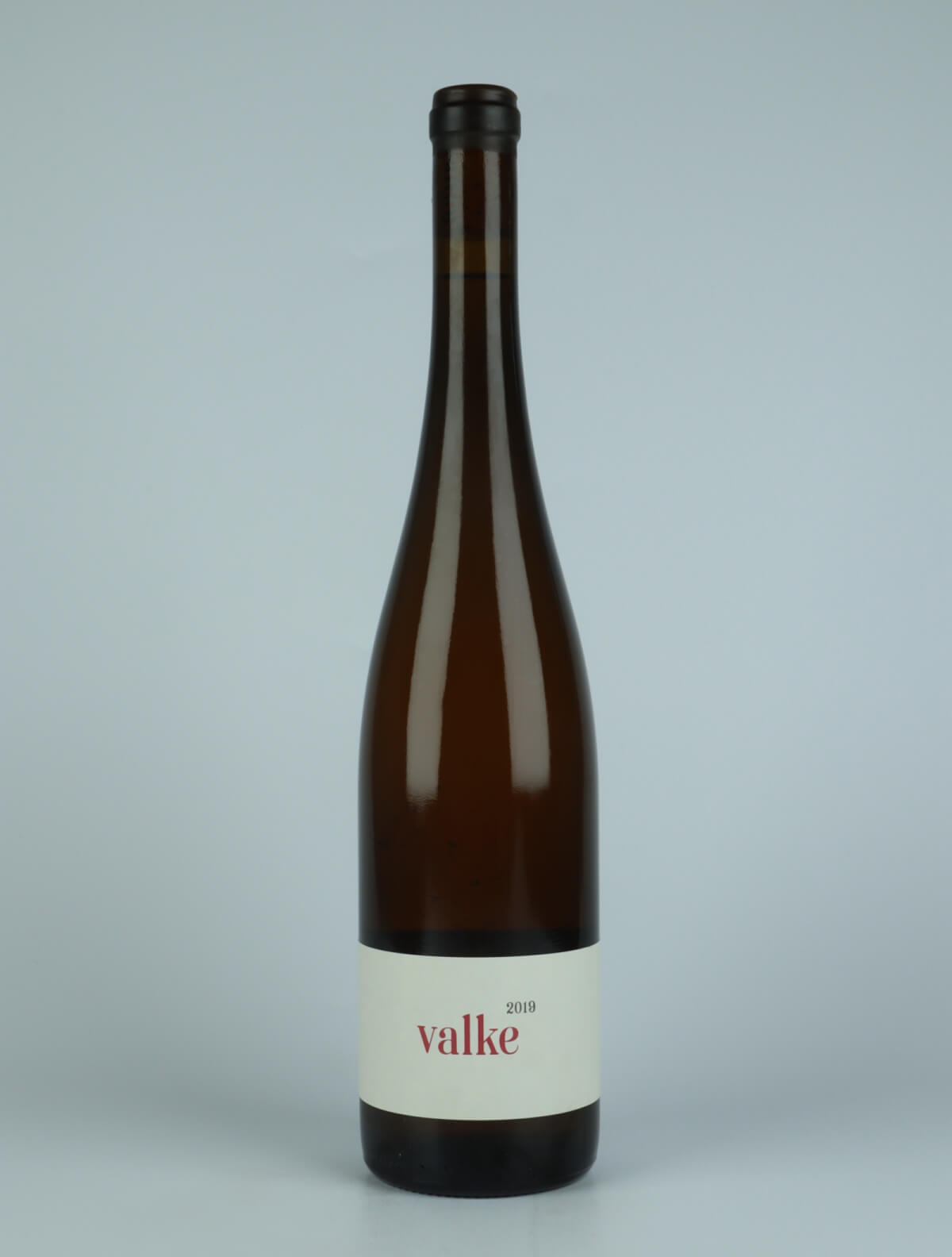 A bottle 2019 Valke White wine from Jakob Tennstedt, Mosel in Germany