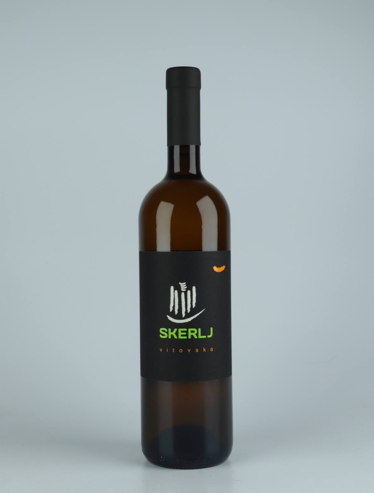 En flaske 2019 Vitovska Orange vin fra Skerlj, Friuli i Italien