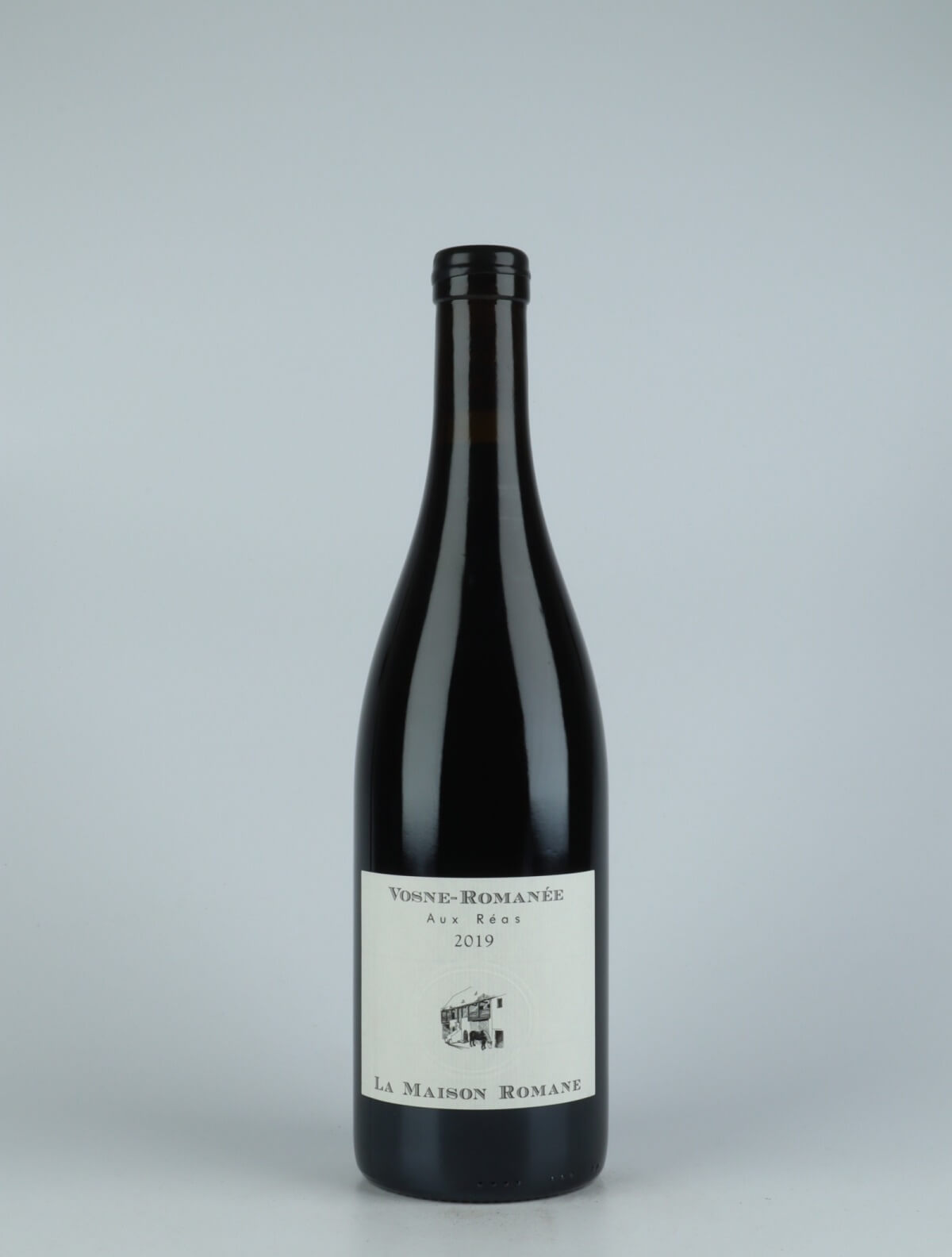 A bottle 2019 Vosne Romanée - Aux Réas Red wine from La Maison Romane, Burgundy in France