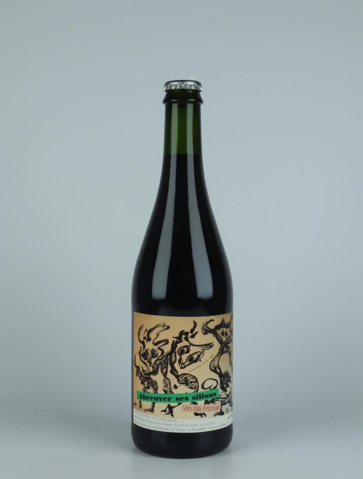 En flaske 2020 Abreuver ses Sillons Rødvin fra Daniel Sage, Haute-Loire i Frankrig