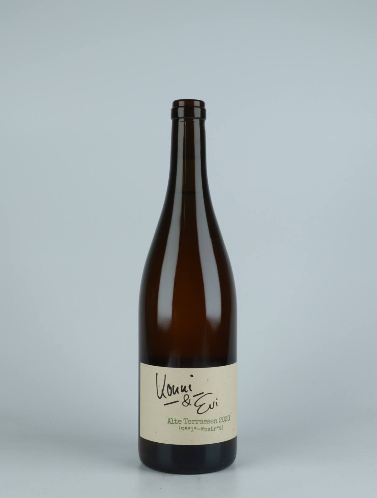 A bottle 2020 Alte Terrassen White wine from Konni & Evi, Saale-Unstrut in Germany