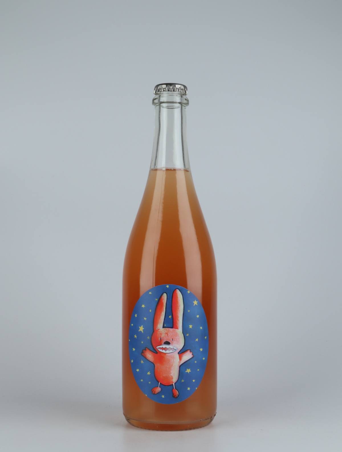 A bottle 2020 Astro Bunny Sparkling from Wildman, Adelaide Hills in Australia
