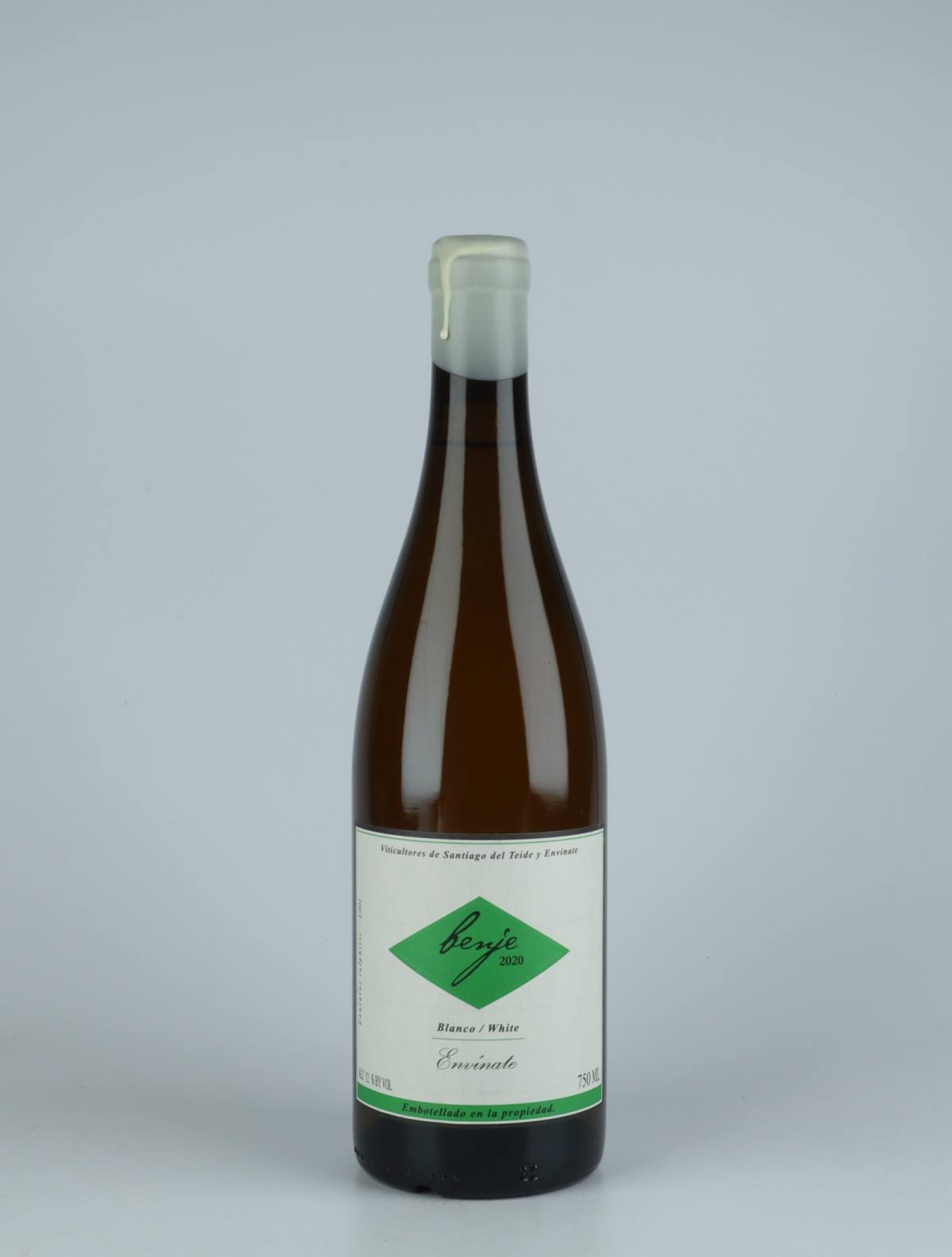 A bottle 2020 Benje Blanco - Tenerife White wine from Envínate,  in Spain