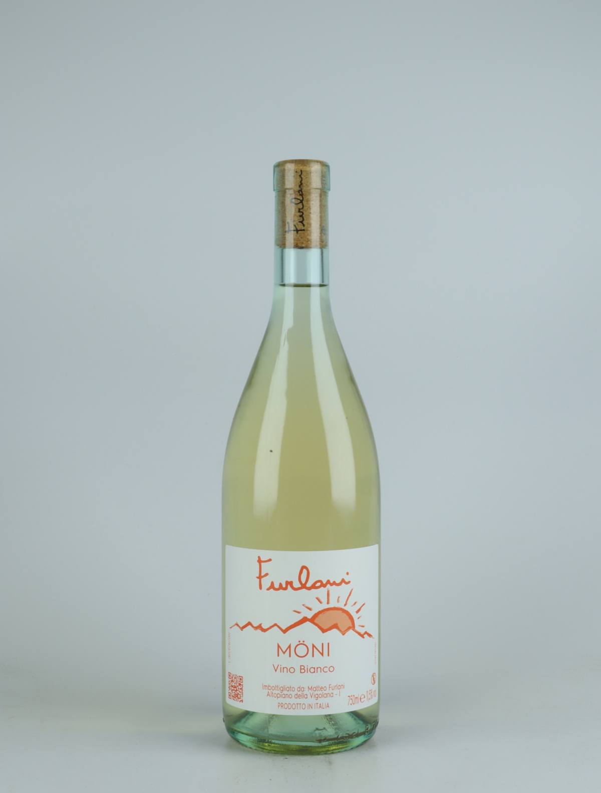 A bottle 2020 Bianco Möni White wine from Cantina Furlani, Alto Adige in Italy
