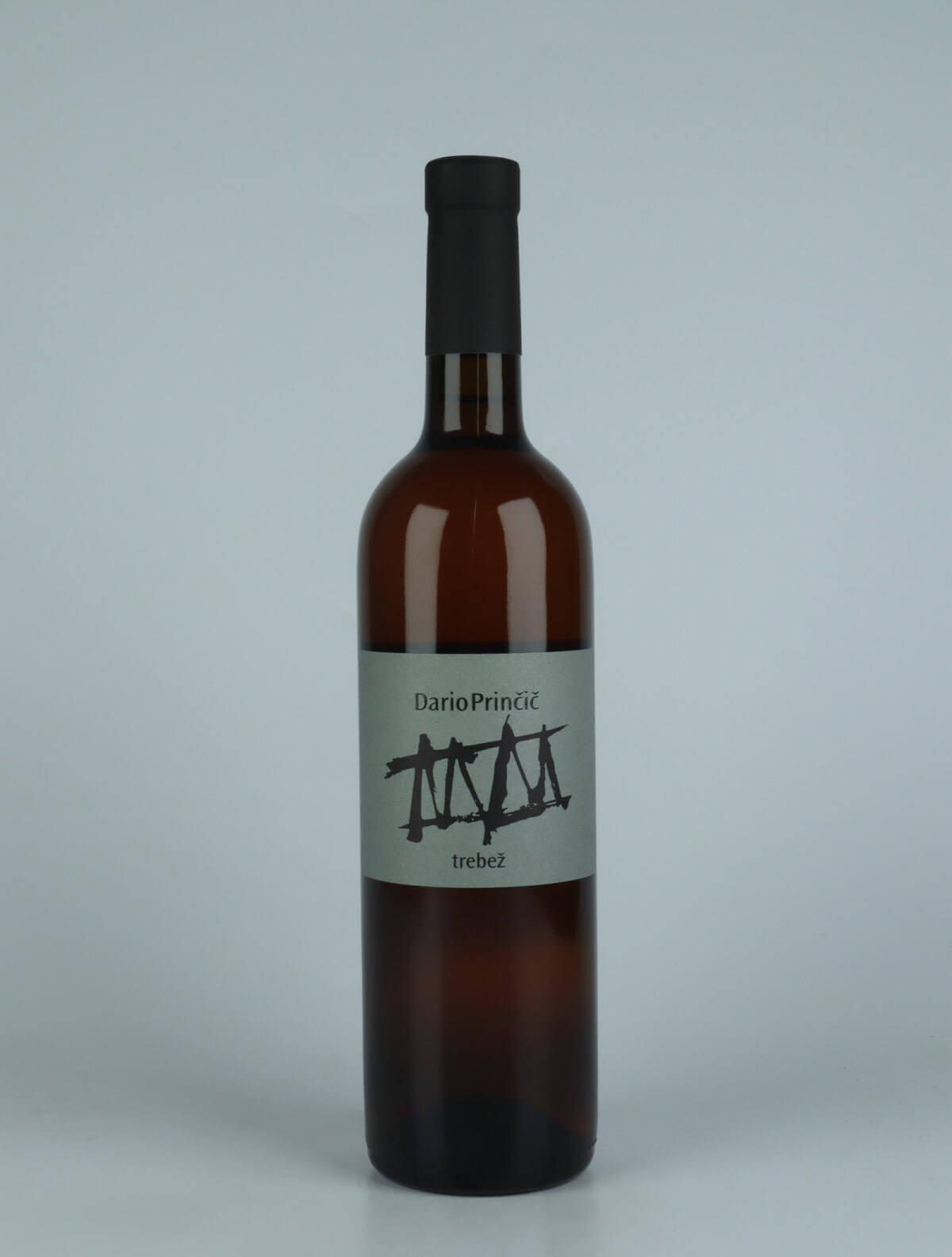 A bottle 2020 Bianco Trebez Orange wine from Dario Princic, Friuli in Italy