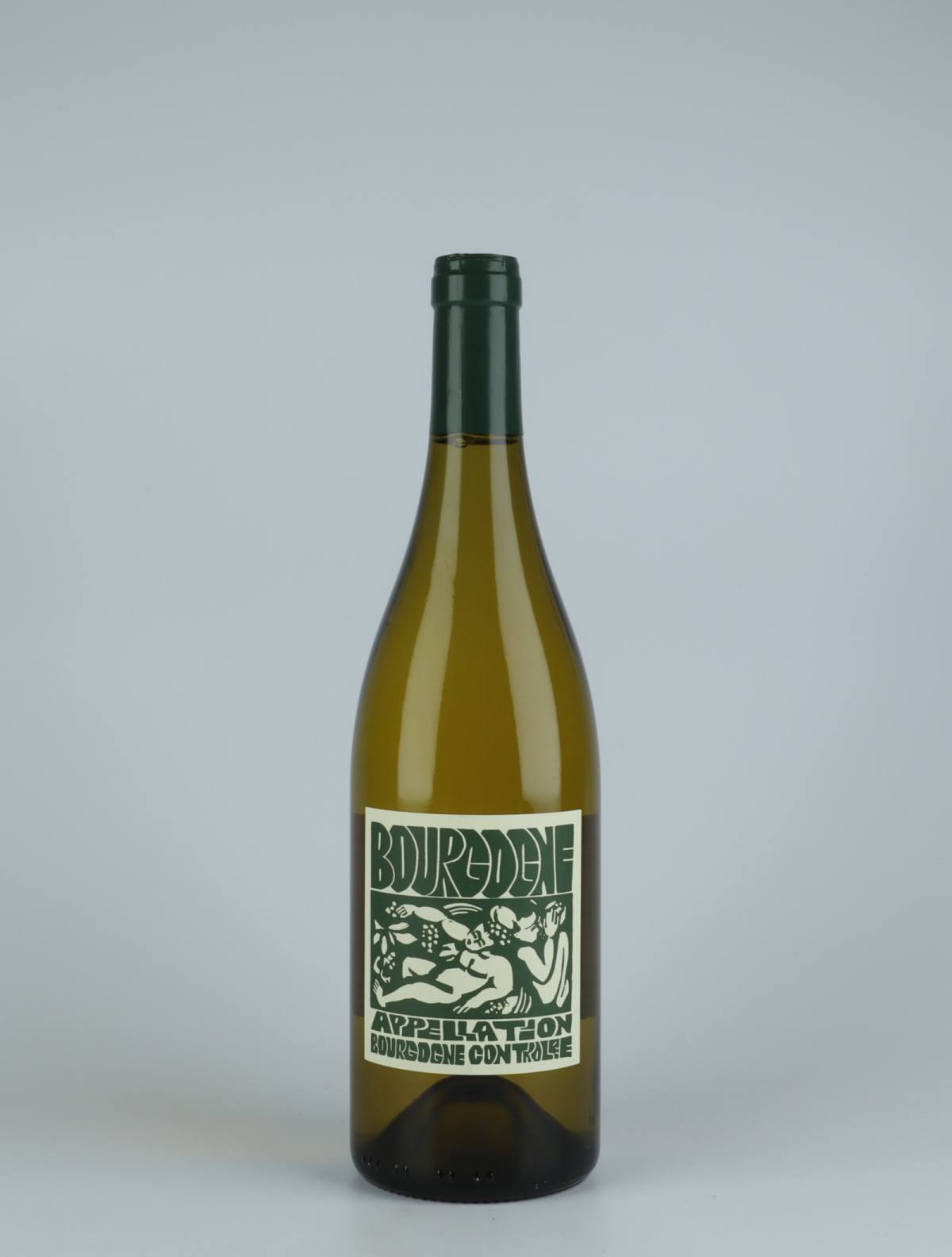 A bottle 2020 Bourgogne Blanc White wine from La Sœur Cadette, Burgundy in France
