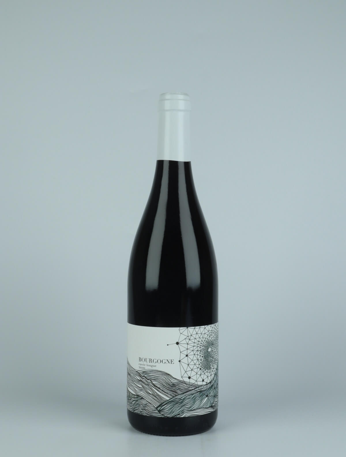 En flaske 2020 Bourgogne Rouge - Cuvée Longue Rødvin fra Domaine Didon, Bourgogne i Frankrig