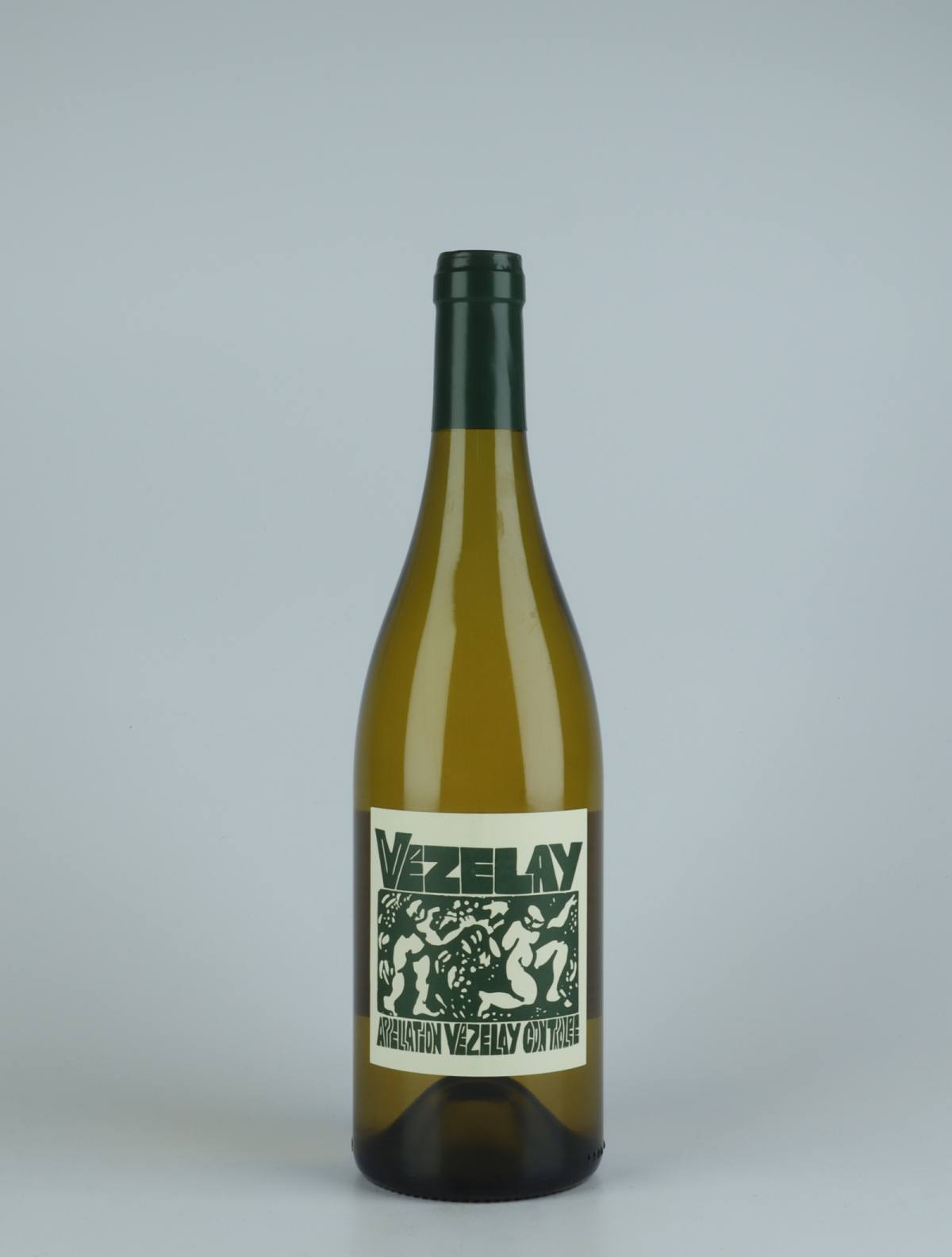 A bottle 2020 Bourgogne Vézelay White wine from La Sœur Cadette, Burgundy in France