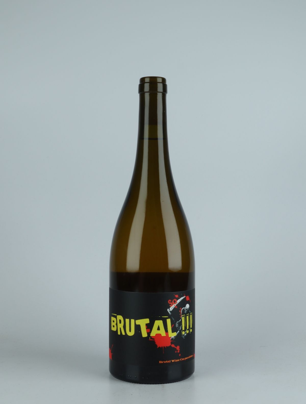A bottle 2020 Brutal White wine from Don, Nelson in New Zealand